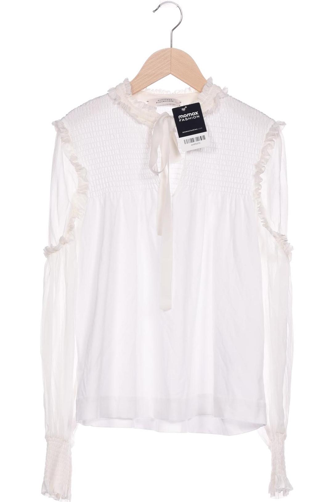 

Dorothee Schumacher Damen Langarmshirt, weiß, Gr. 36