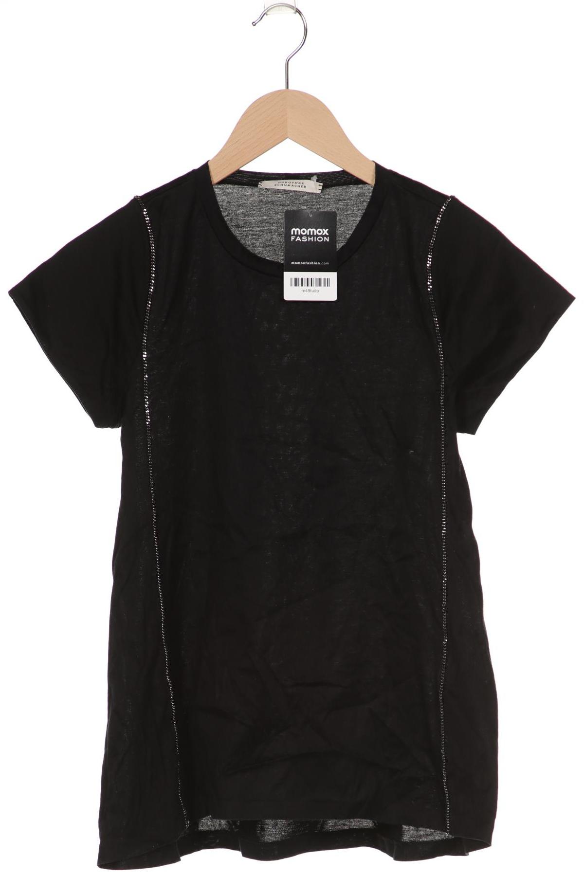 

Dorothee Schumacher Damen T-Shirt, schwarz, Gr. 34