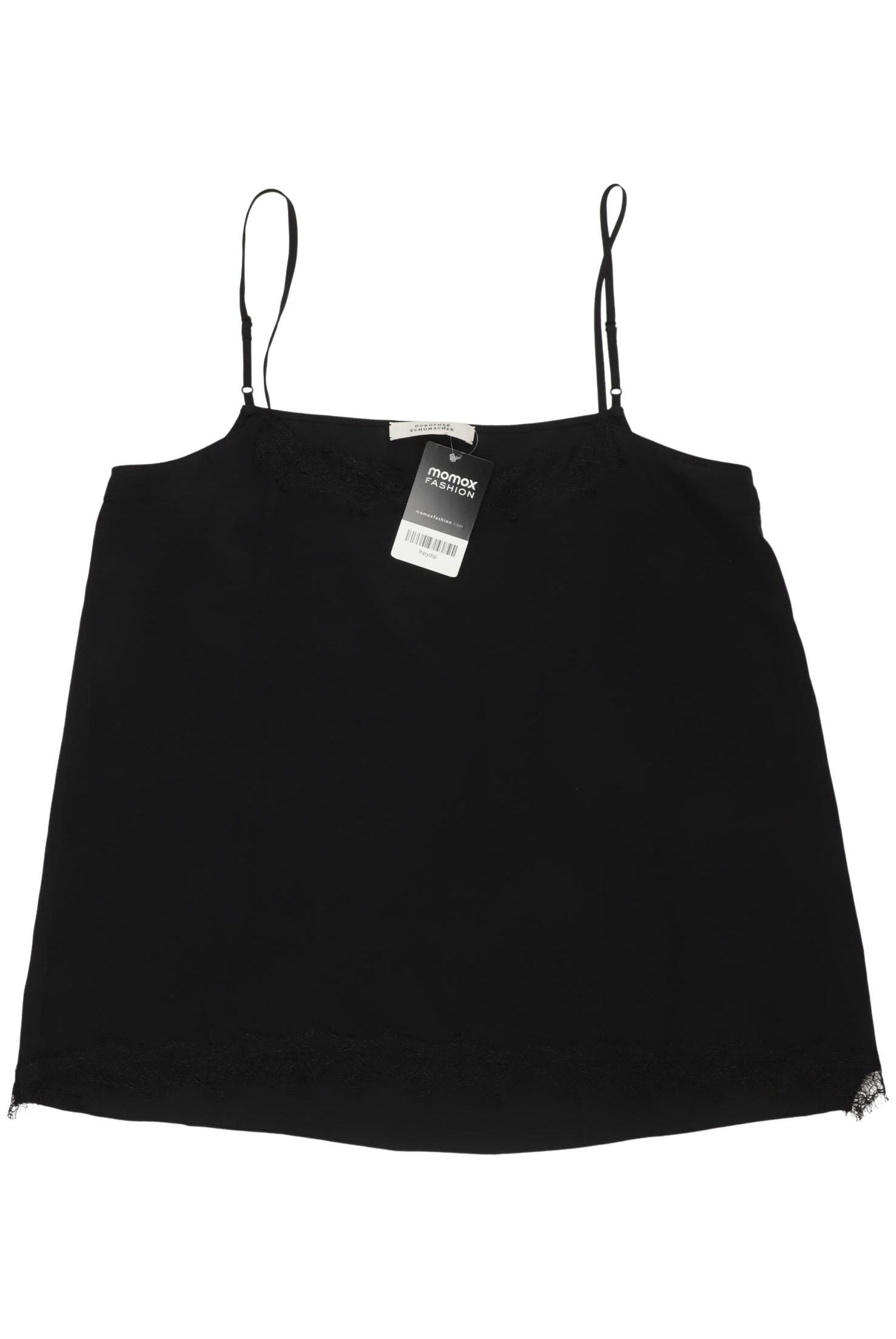 

Dorothee Schumacher Damen Top, schwarz, Gr. 40
