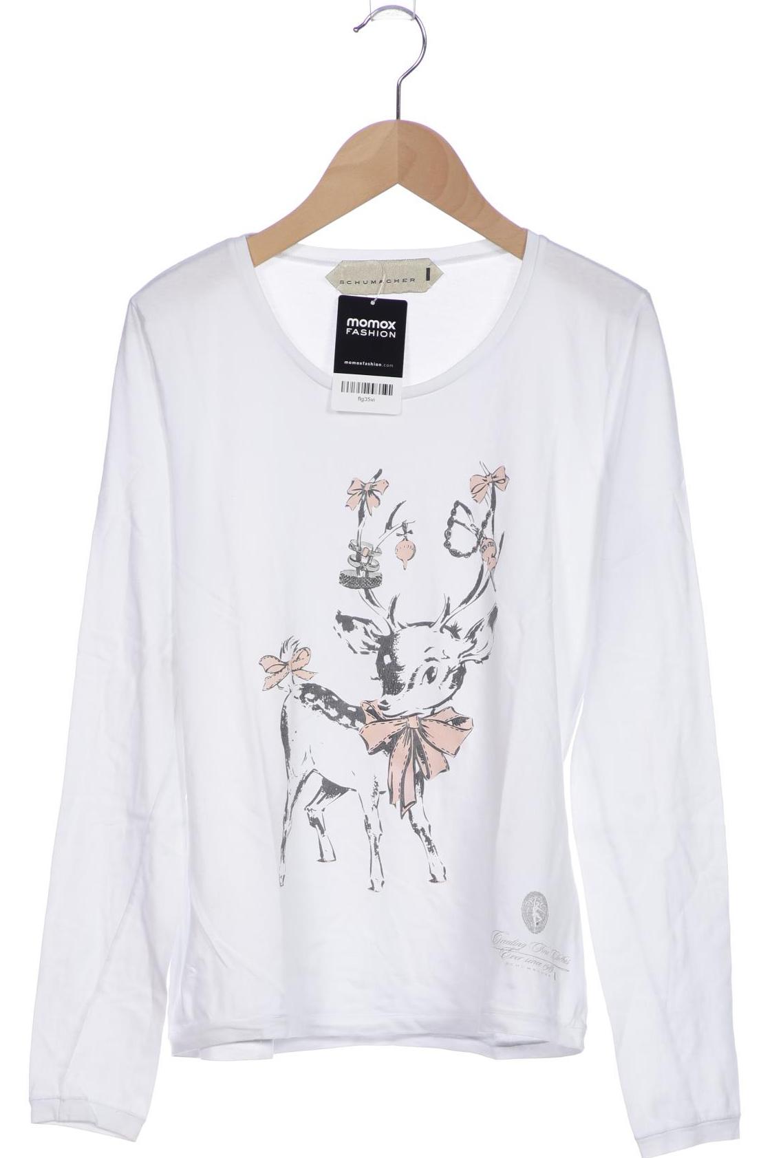 

Dorothee Schumacher Damen Langarmshirt, weiß, Gr. 38