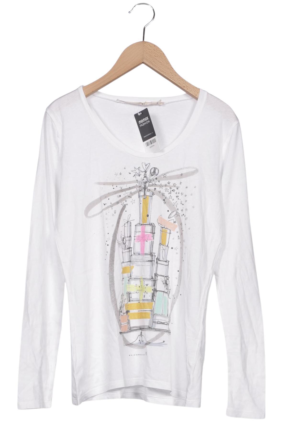 

Dorothee Schumacher Damen Langarmshirt, weiß, Gr. 36