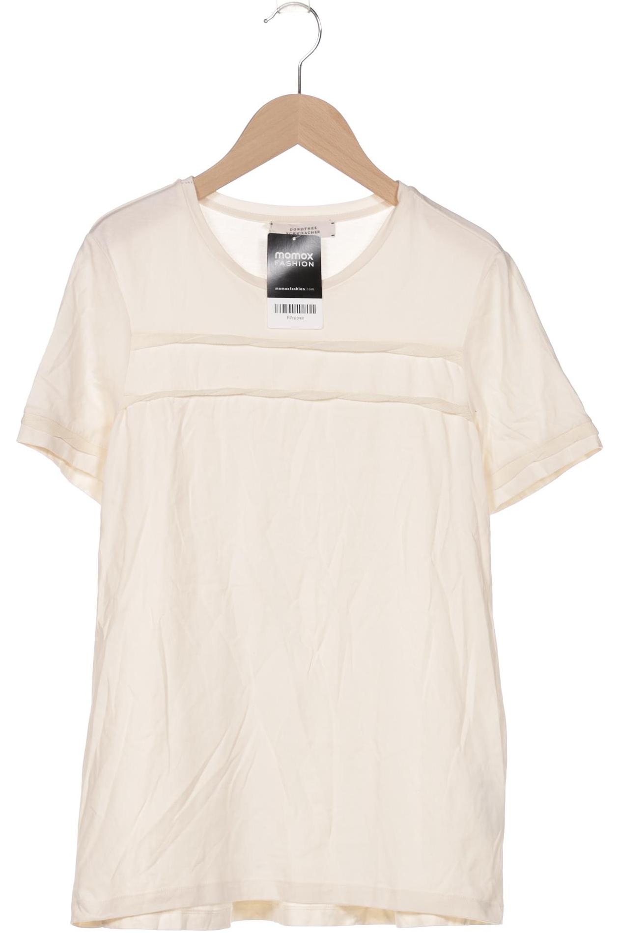 

Dorothee Schumacher Damen T-Shirt, cremeweiß, Gr. 34