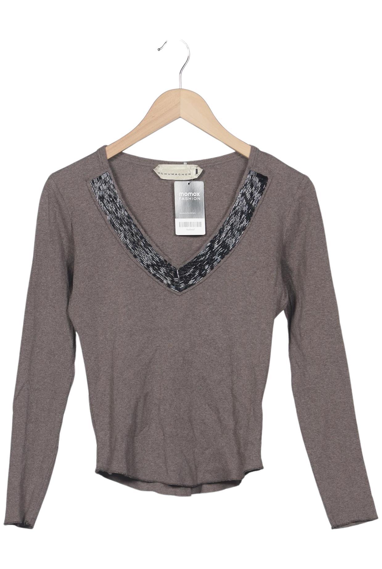 

Dorothee Schumacher Damen Langarmshirt, grau, Gr. 36