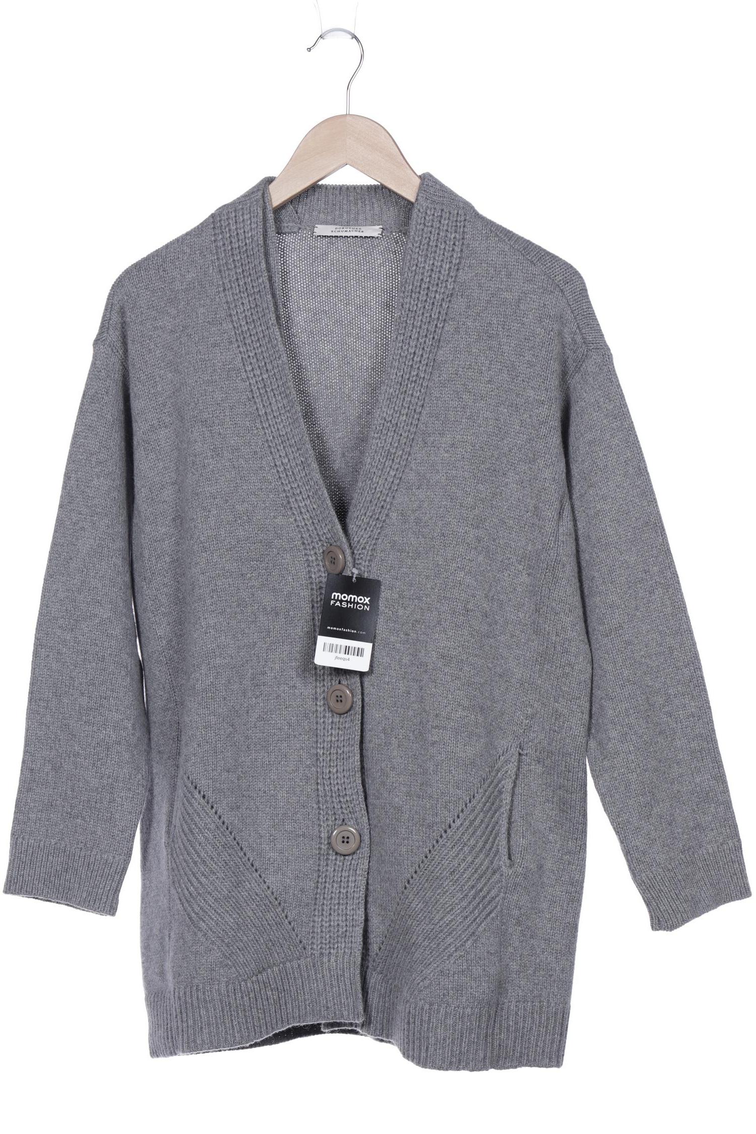 

Dorothee Schumacher Damen Strickjacke, grau, Gr. 36