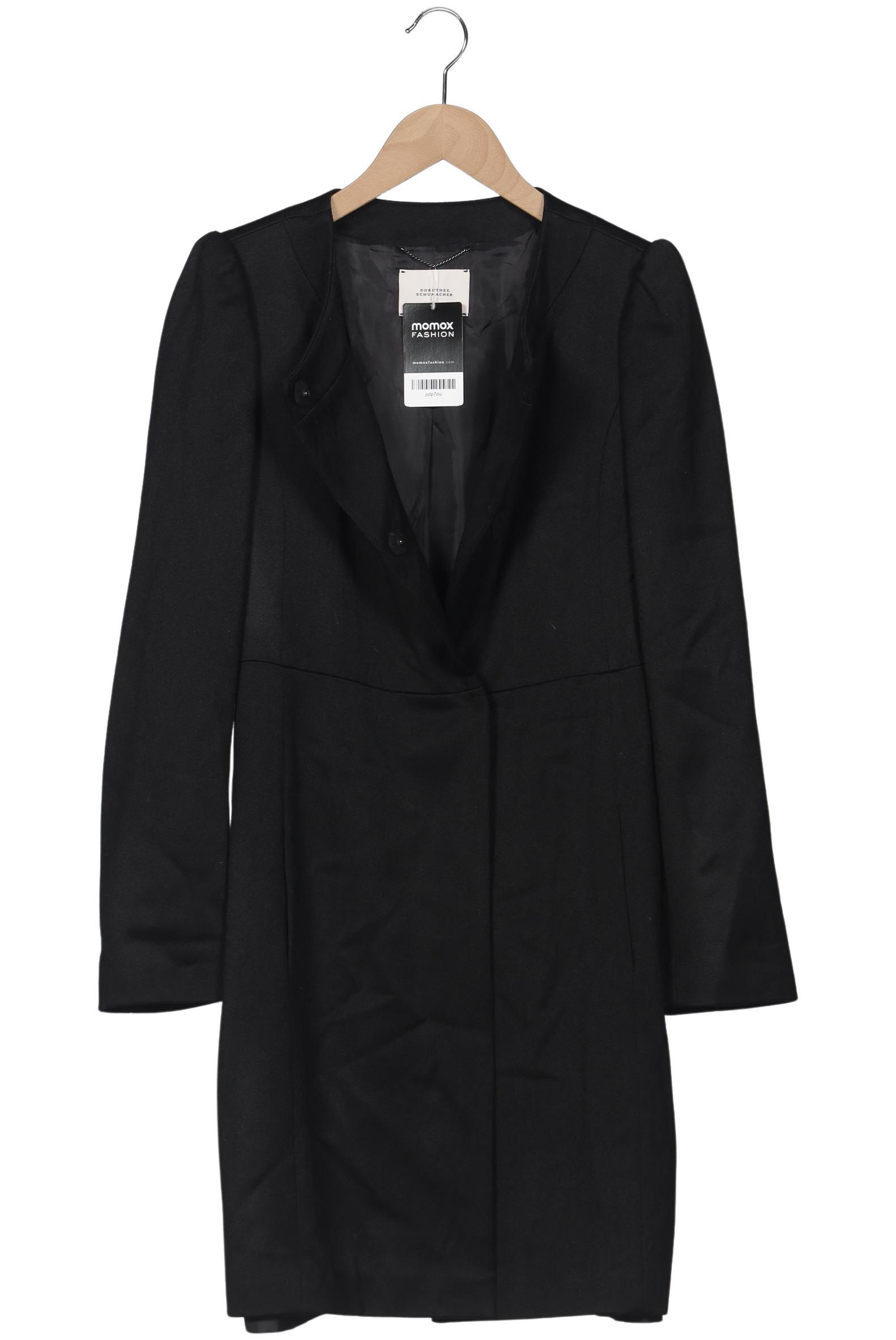 

Dorothee Schumacher Damen Mantel, schwarz, Gr. 38