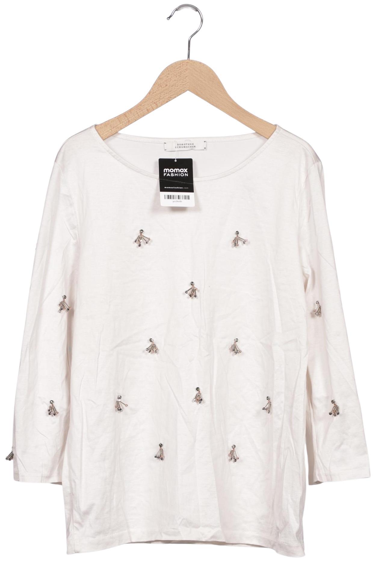 

Dorothee Schumacher Damen Langarmshirt, cremeweiß, Gr. 42