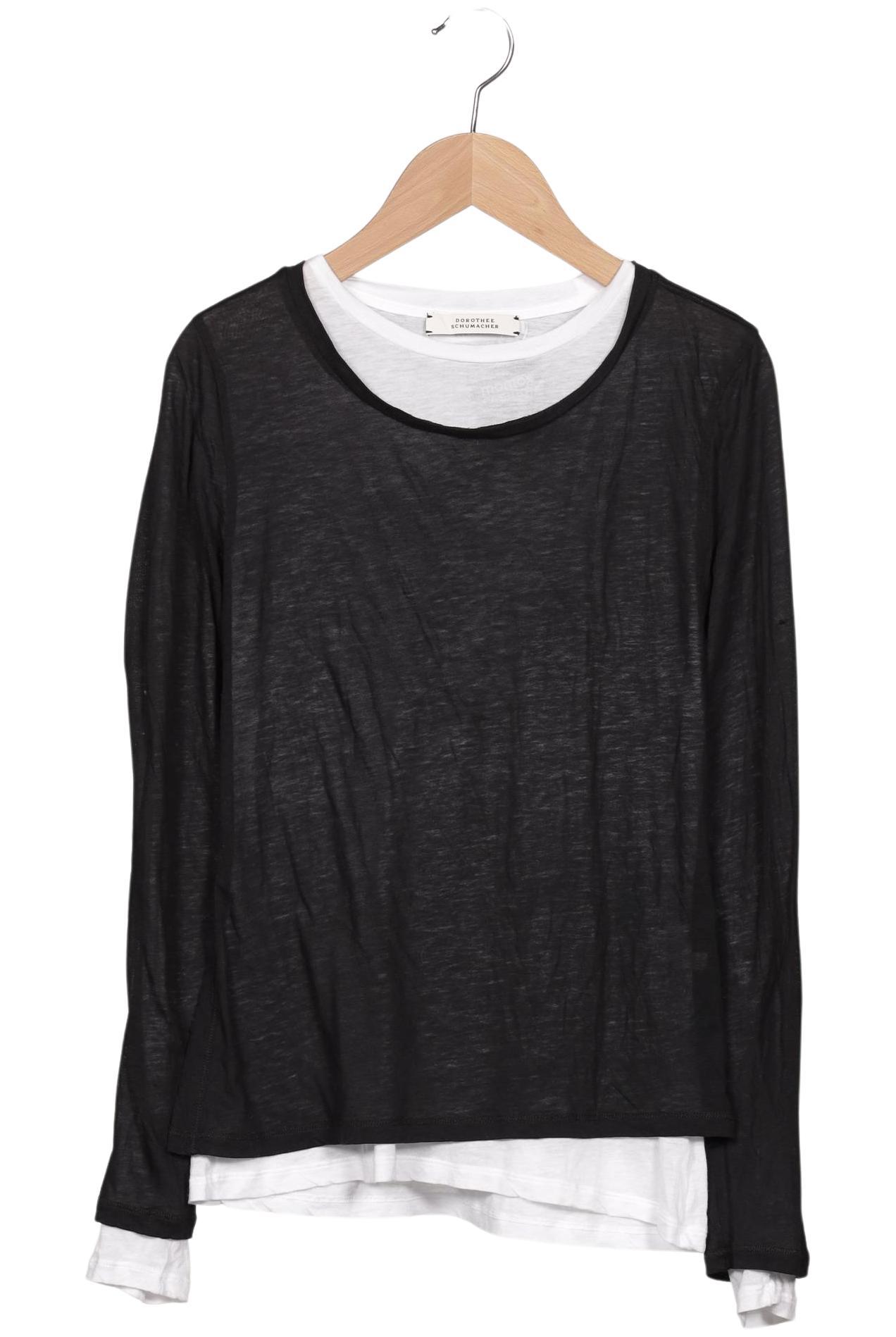

Dorothee Schumacher Damen Langarmshirt, schwarz, Gr. 36