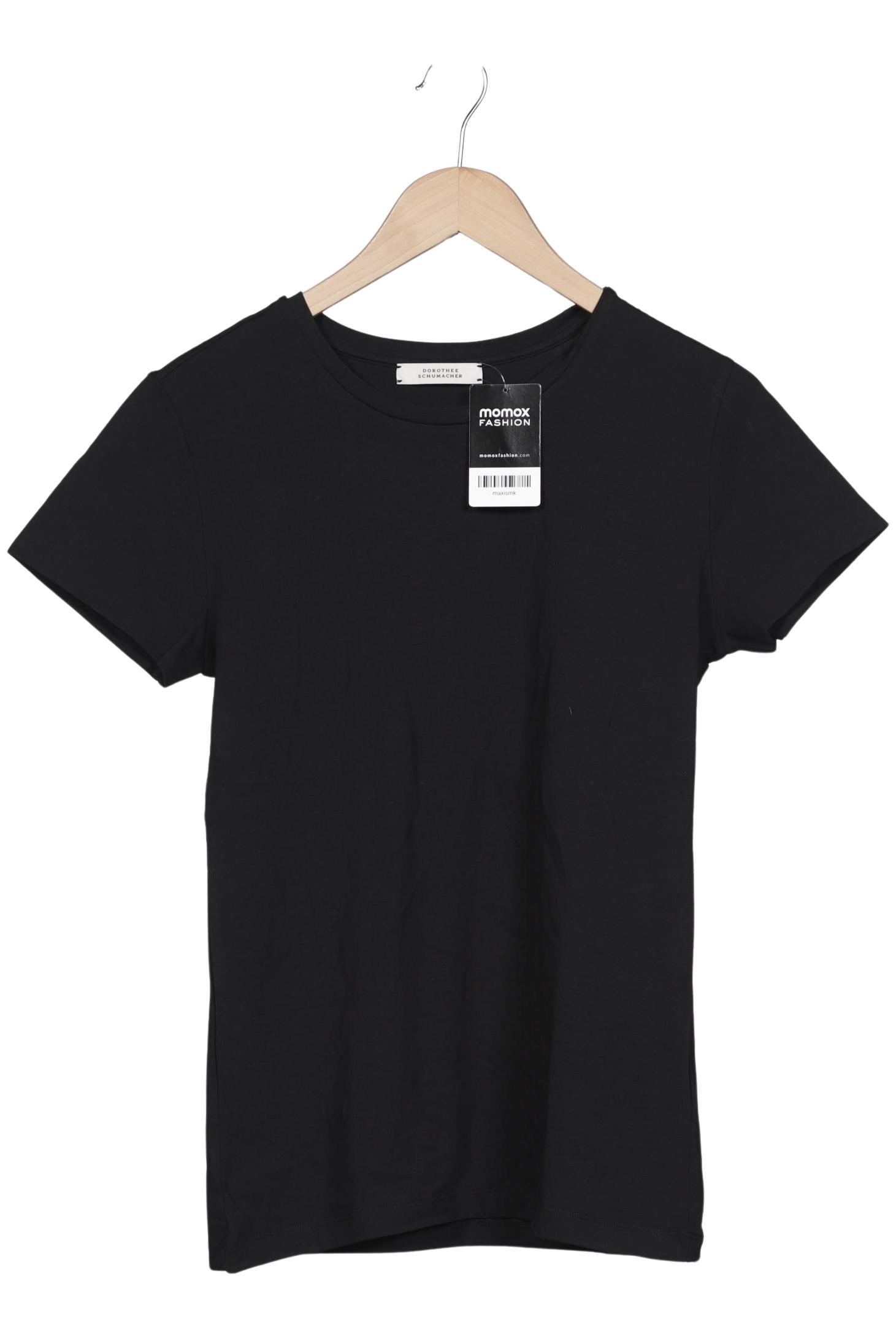

Dorothee Schumacher Damen T-Shirt, schwarz, Gr. 40