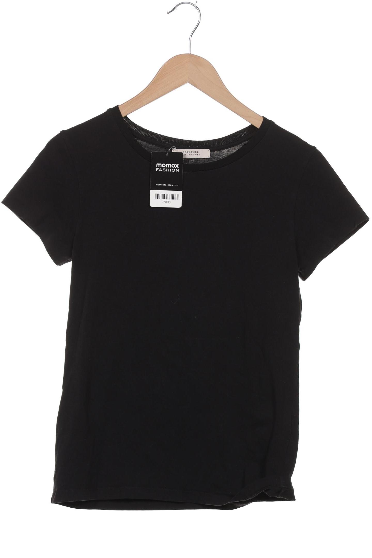 

Dorothee Schumacher Damen T-Shirt, schwarz, Gr. 38