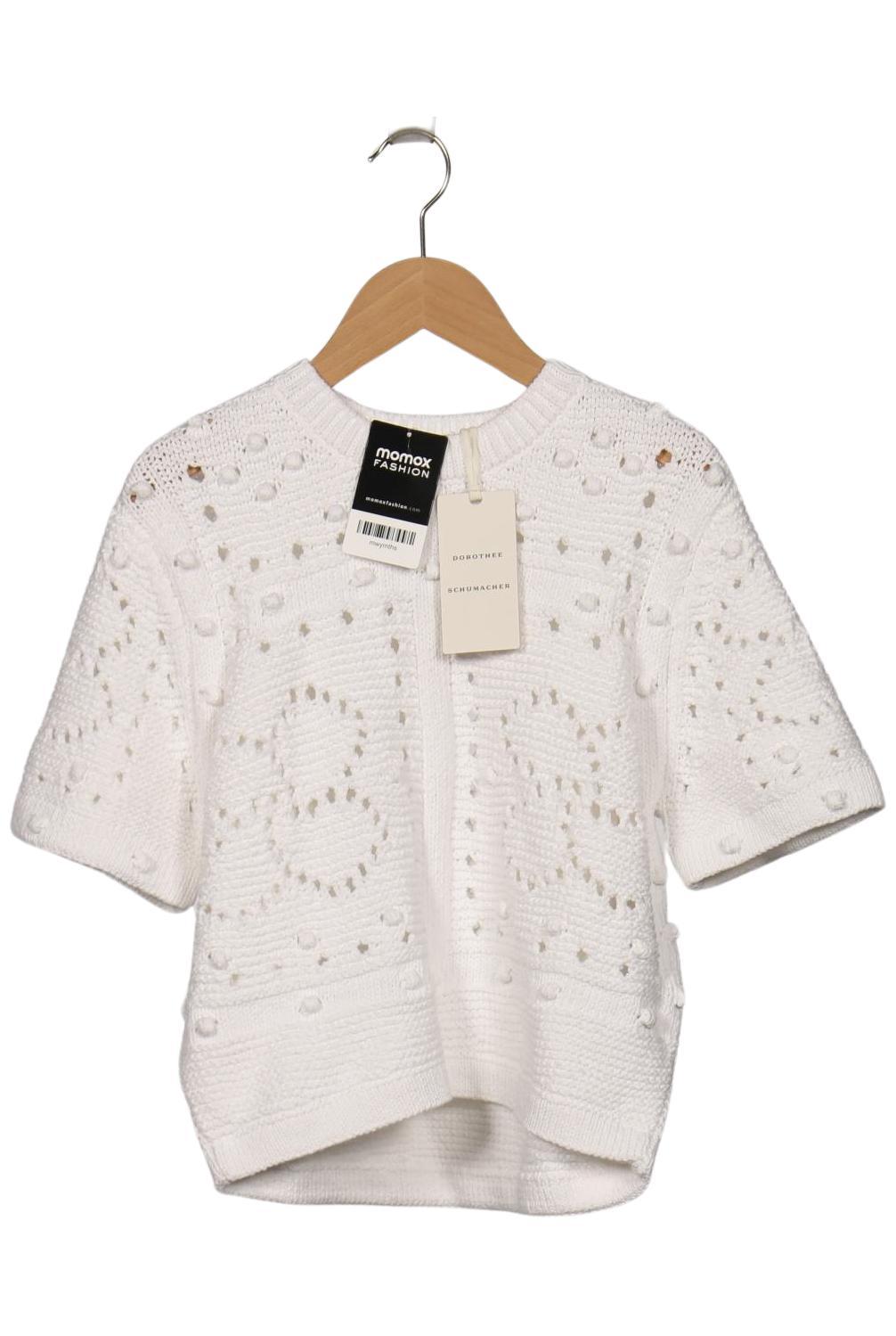 

Dorothee Schumacher Damen Pullover, weiß, Gr. 34
