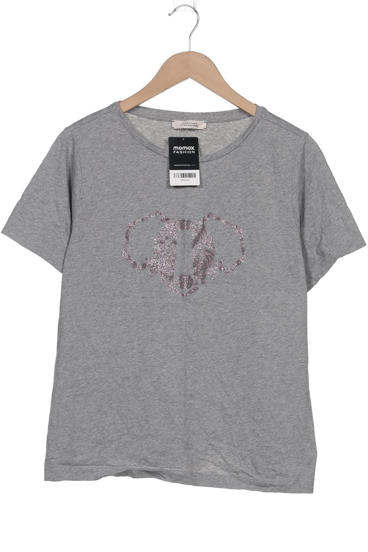 

Dorothee Schumacher Damen T-Shirt, grau, Gr. 44