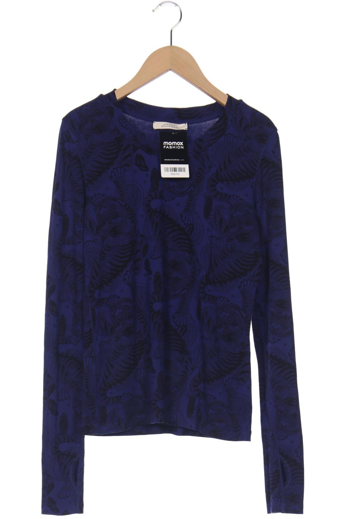 

Dorothee Schumacher Damen Langarmshirt, blau, Gr. 34
