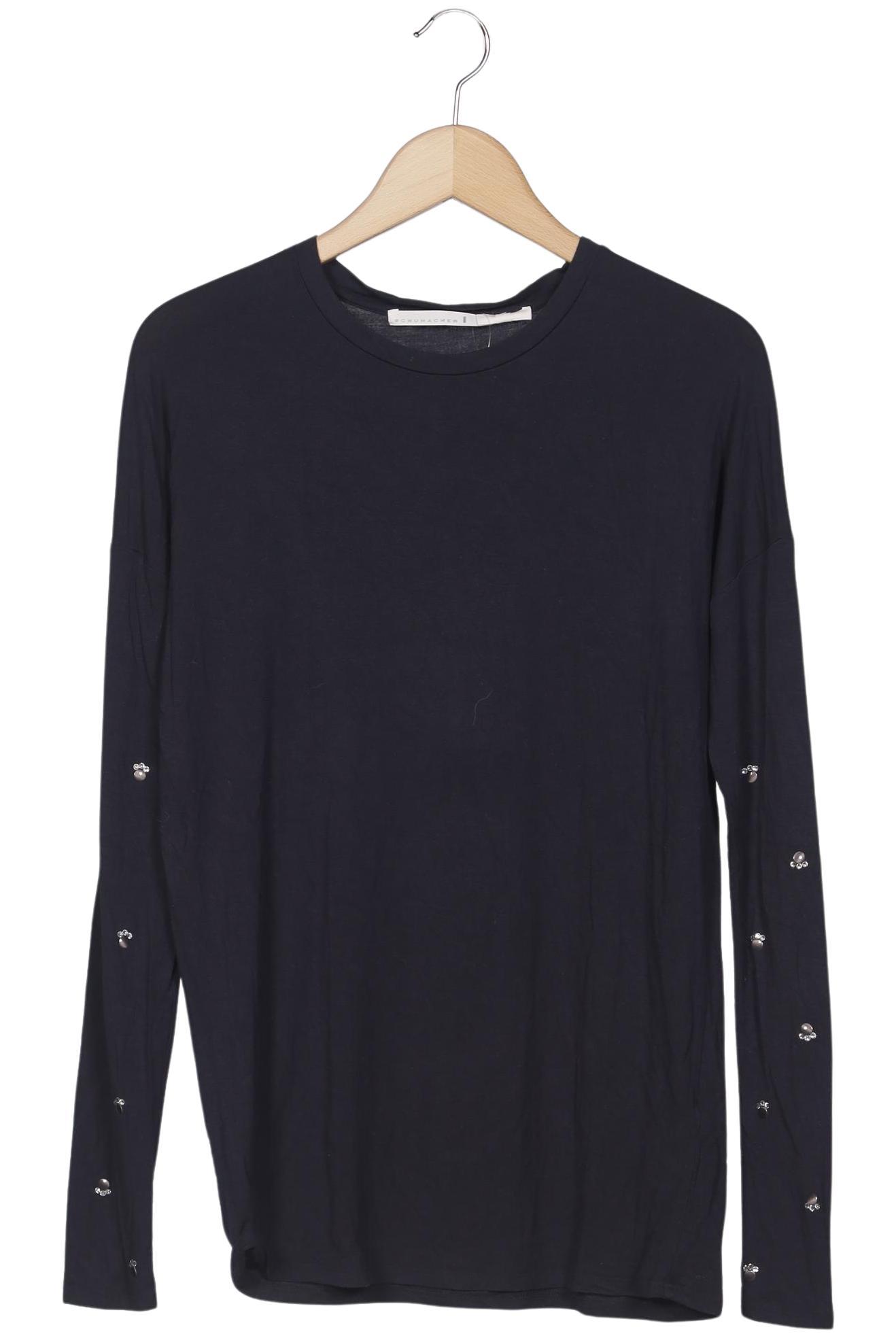 

Dorothee Schumacher Damen Langarmshirt, marineblau, Gr. 36