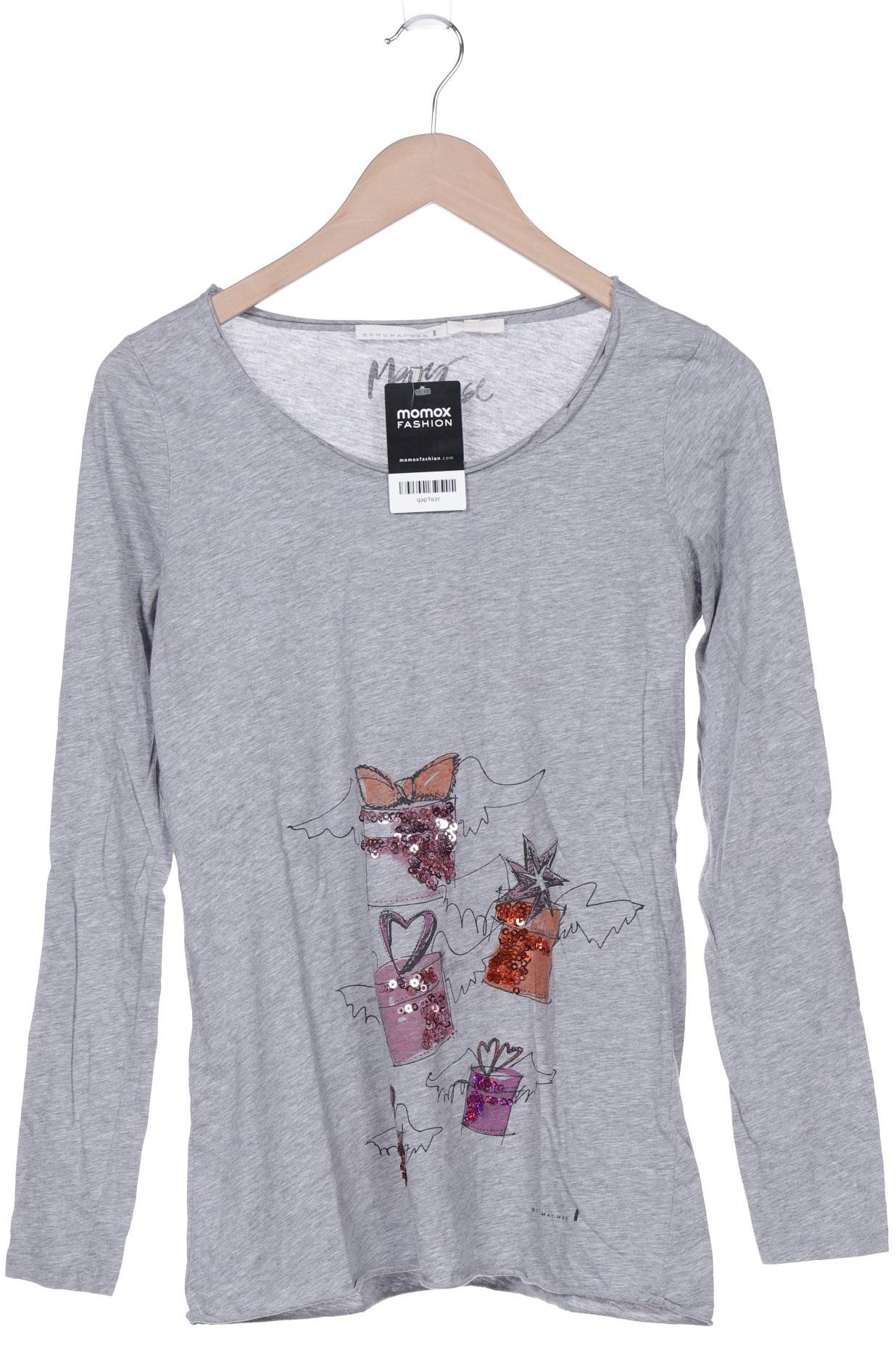 

Dorothee Schumacher Damen Langarmshirt, grau, Gr. 38
