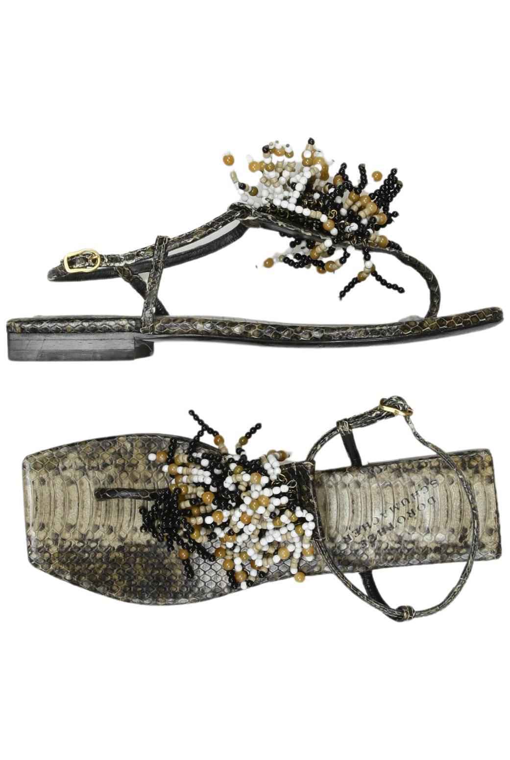 

Dorothee Schumacher Damen Sandale, grau, Gr. 39
