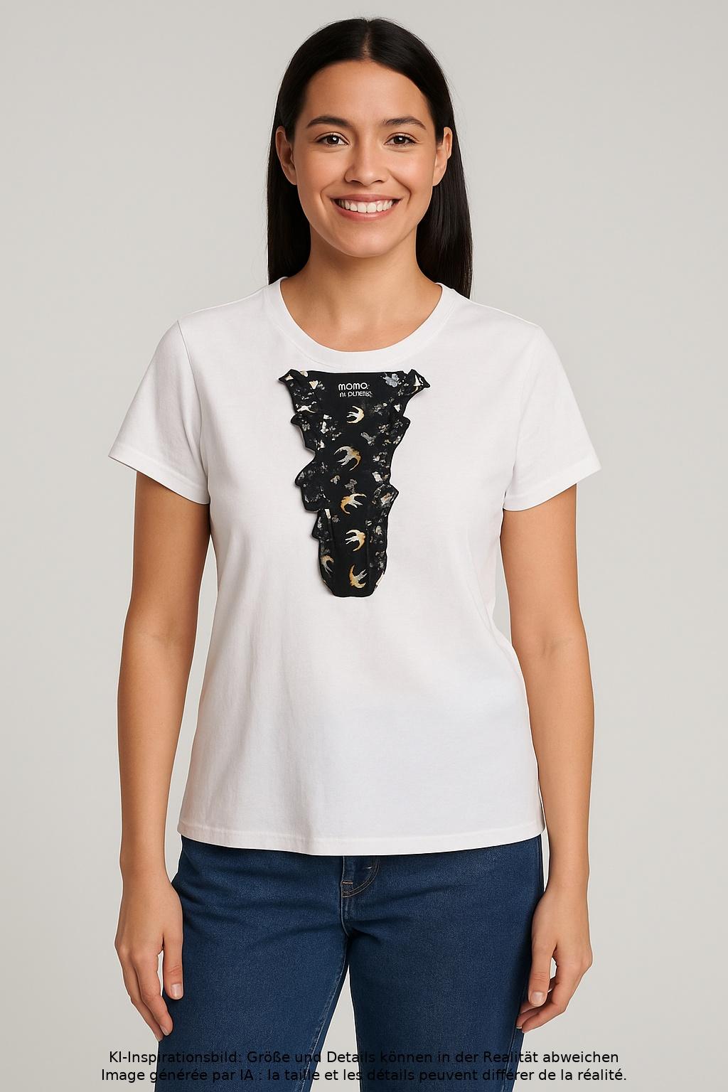

Dorothee Schumacher Damen T-Shirt, weiß, Gr. 38