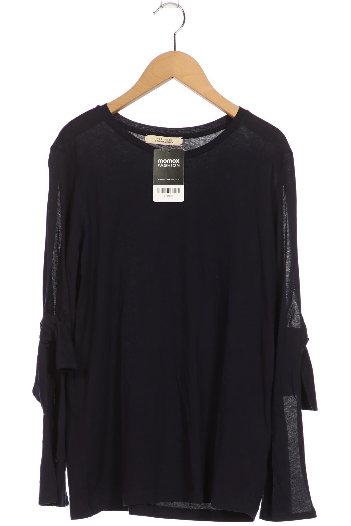 

Dorothee Schumacher Damen Langarmshirt, marineblau, Gr. 38