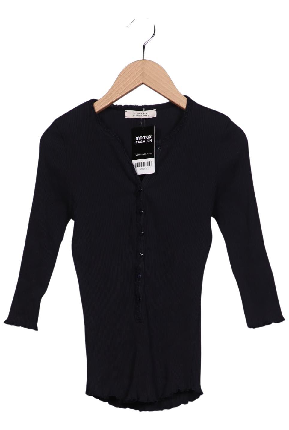 

Dorothee Schumacher Damen Langarmshirt, marineblau, Gr. 32