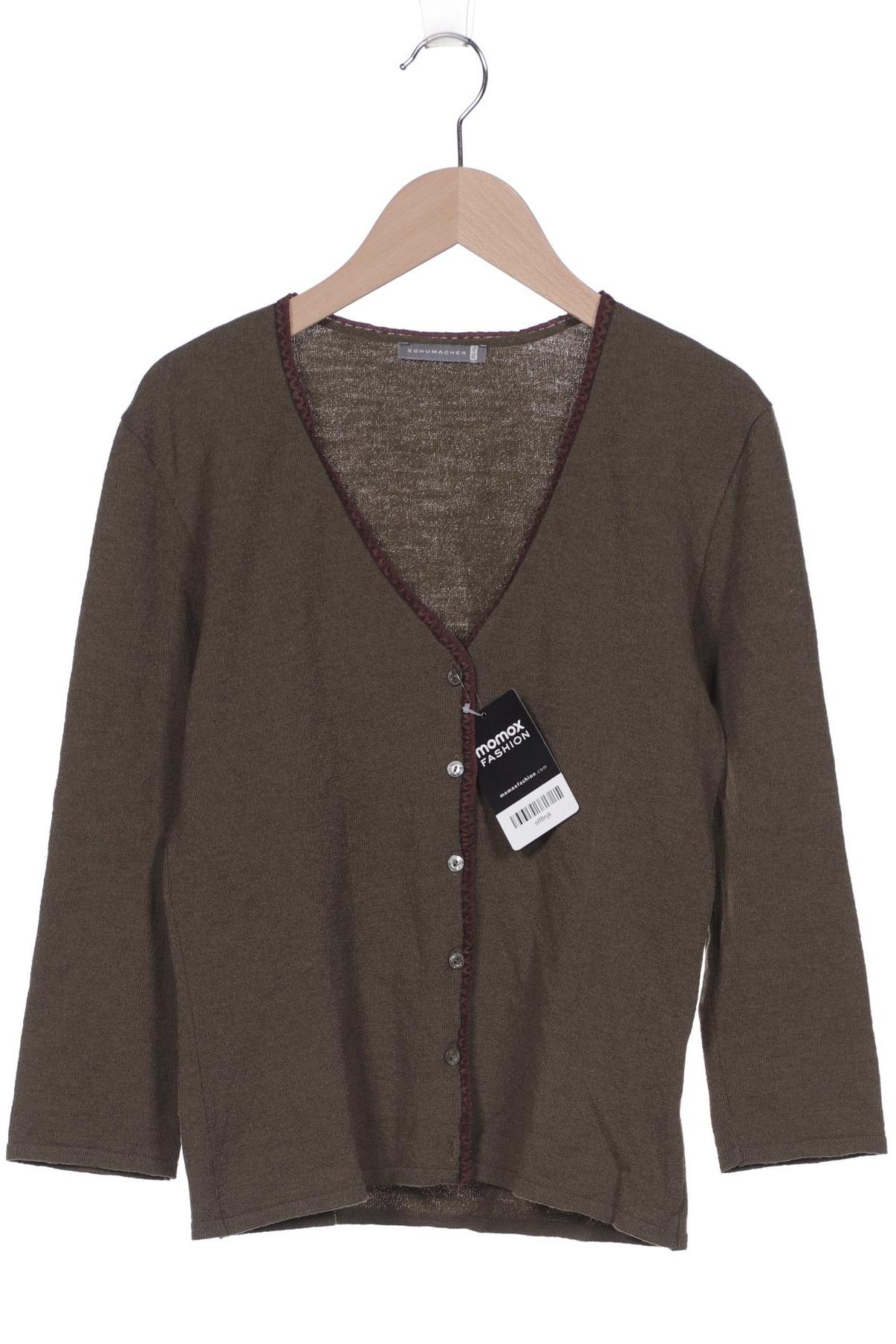 

Dorothee Schumacher Damen Strickjacke, grün, Gr. 34