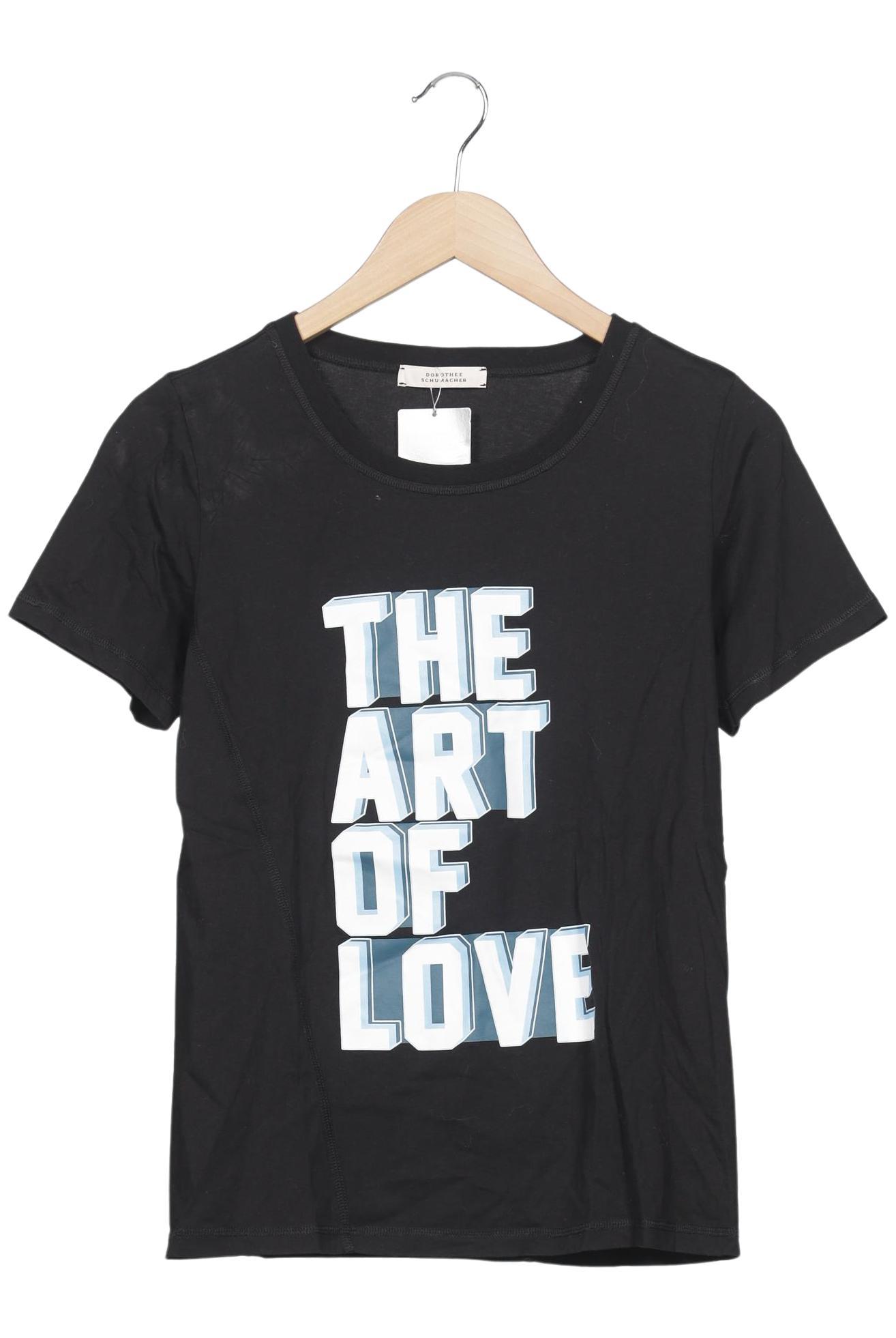 

Dorothee Schumacher Damen T-Shirt, schwarz, Gr. 36