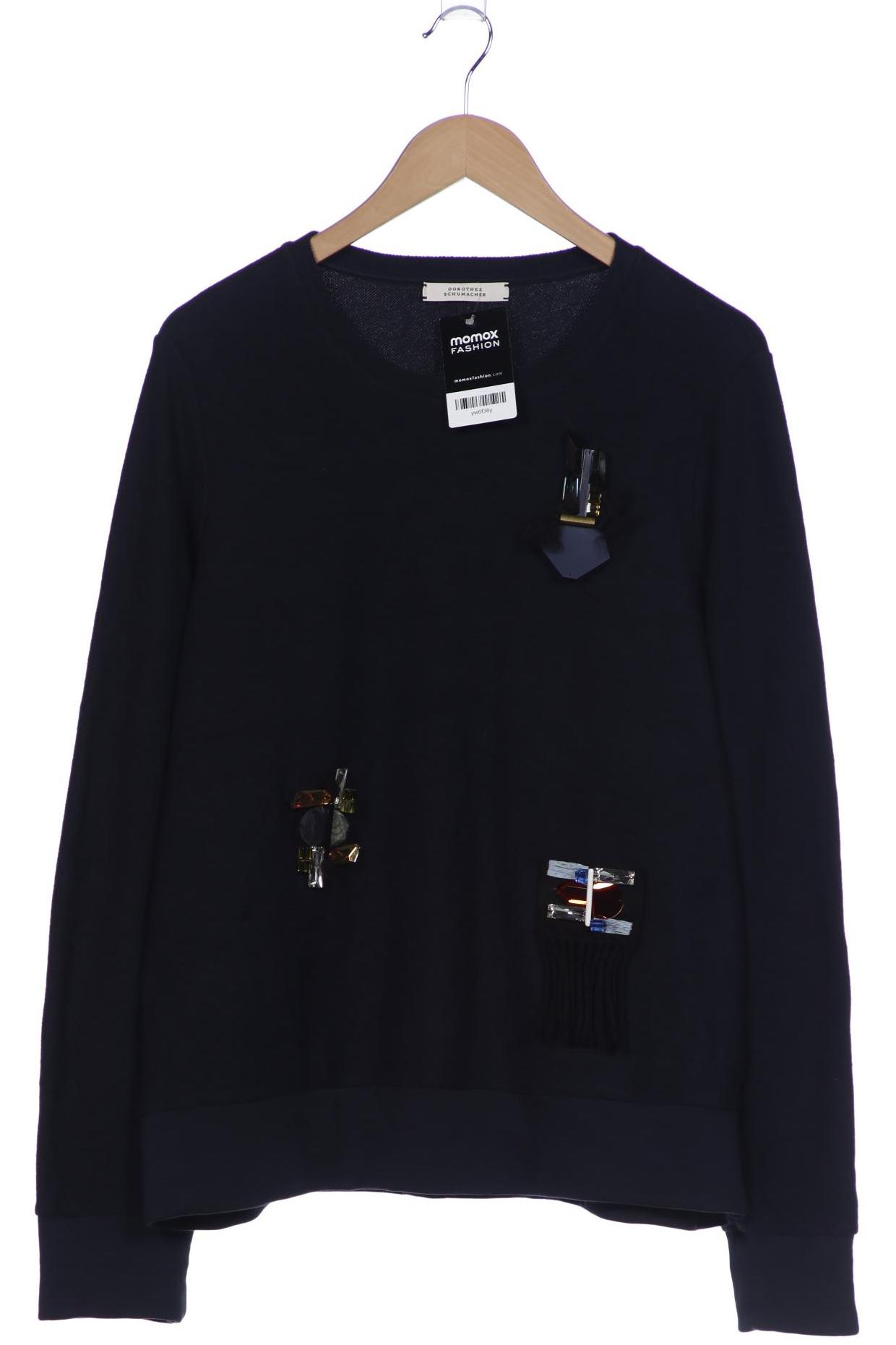 

Dorothee Schumacher Damen Sweatshirt, marineblau, Gr. 42