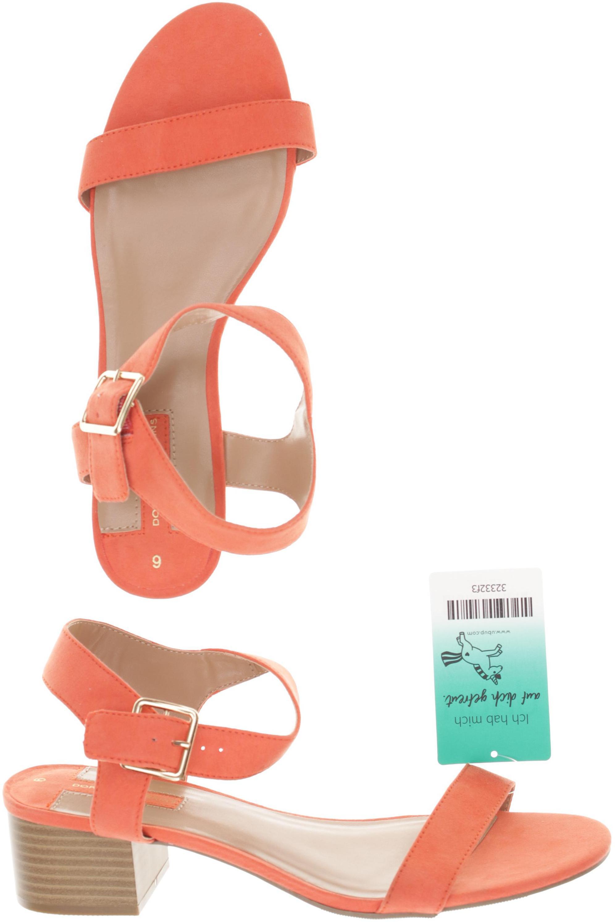 

Dorothy Perkins Damen Sandale, orange, Gr. 6