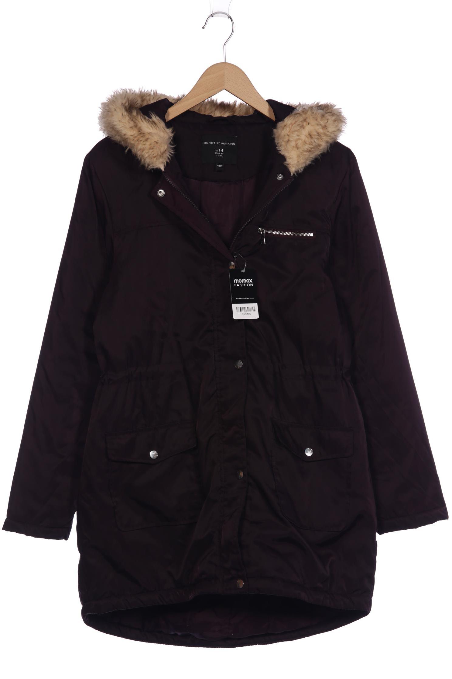 

Dorothy Perkins Damen Mantel, bordeaux