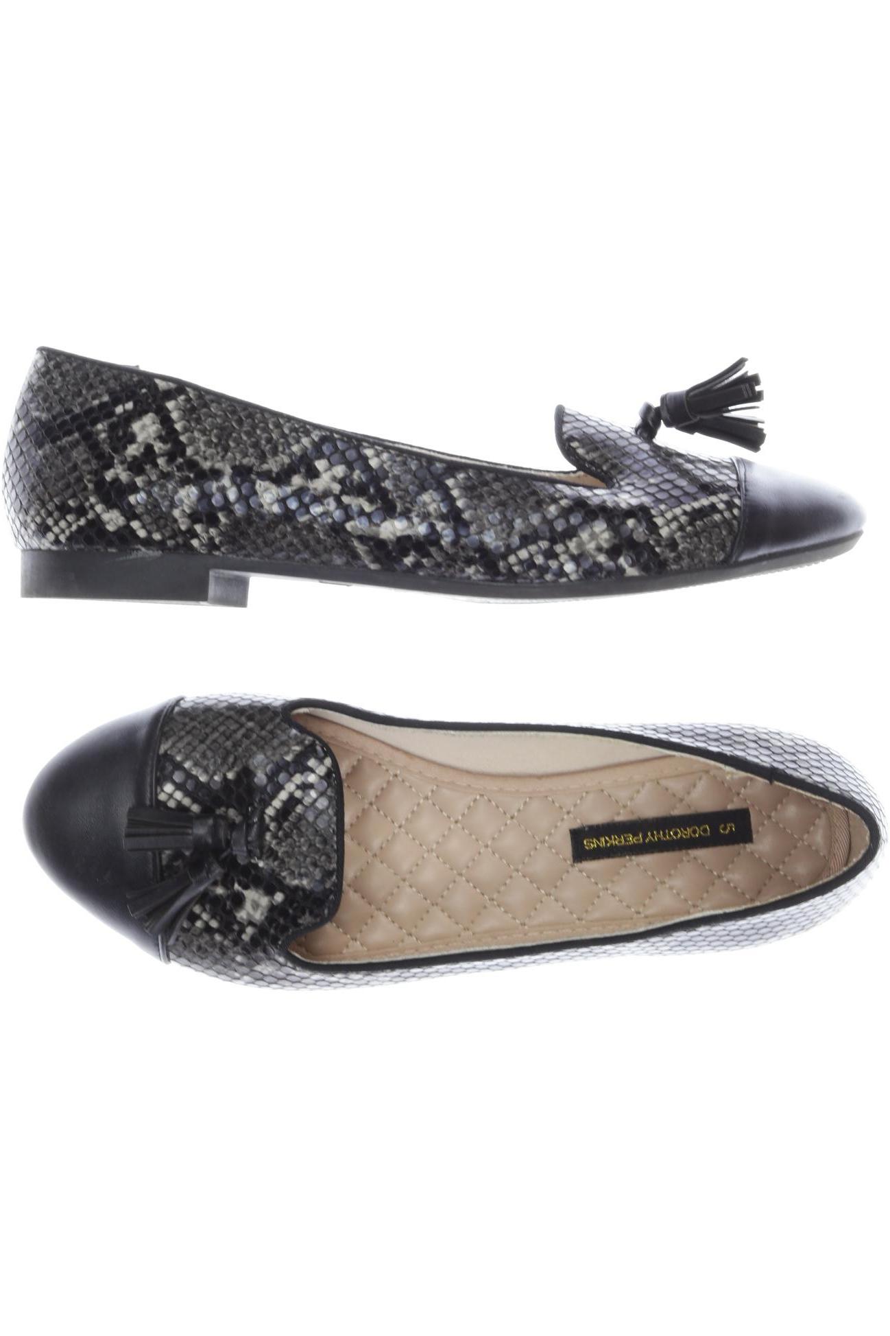 

Dorothy Perkins Damen Ballerinas, grau, Gr. 5