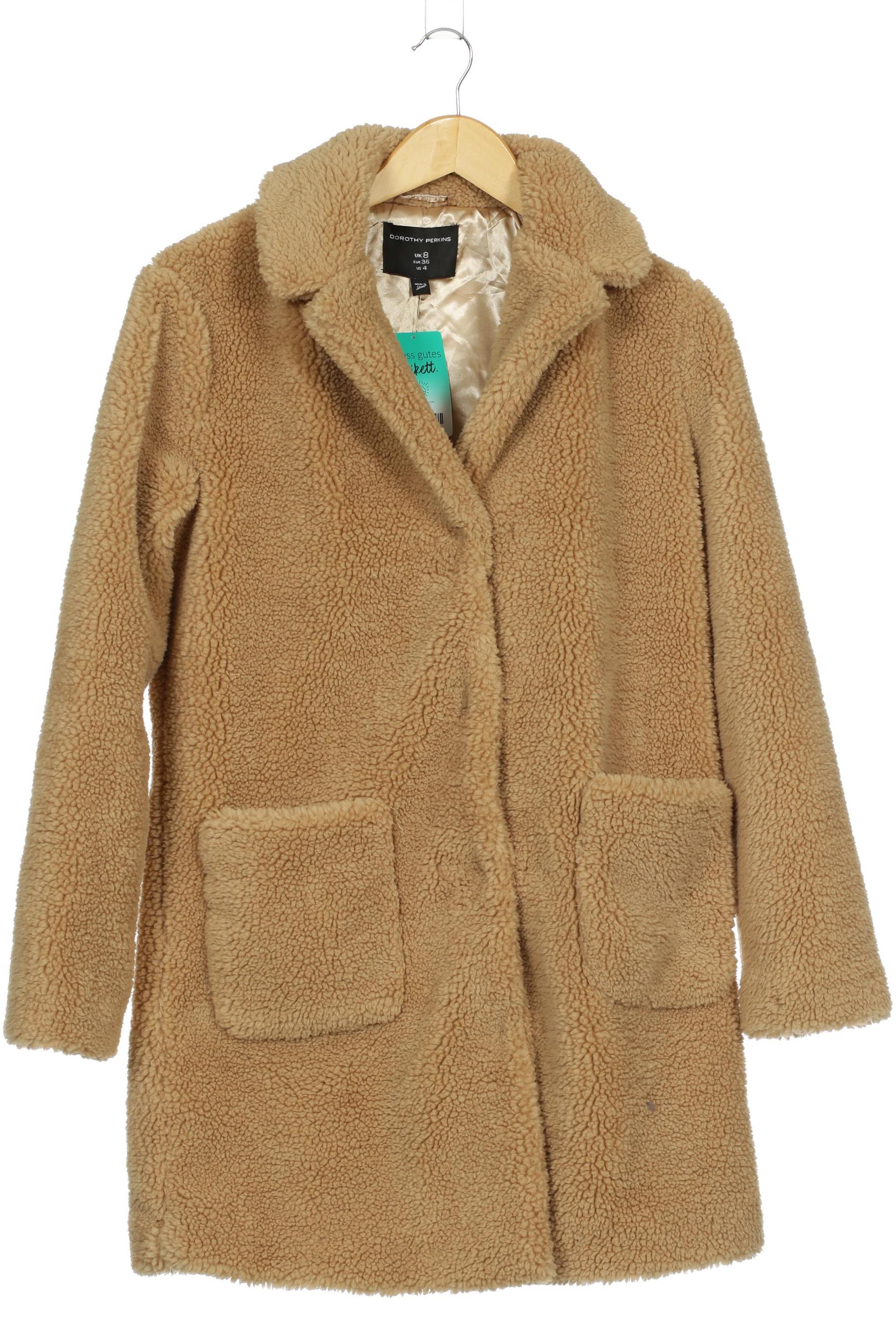 

Dorothy Perkins Damen Mantel, beige, Gr. 36