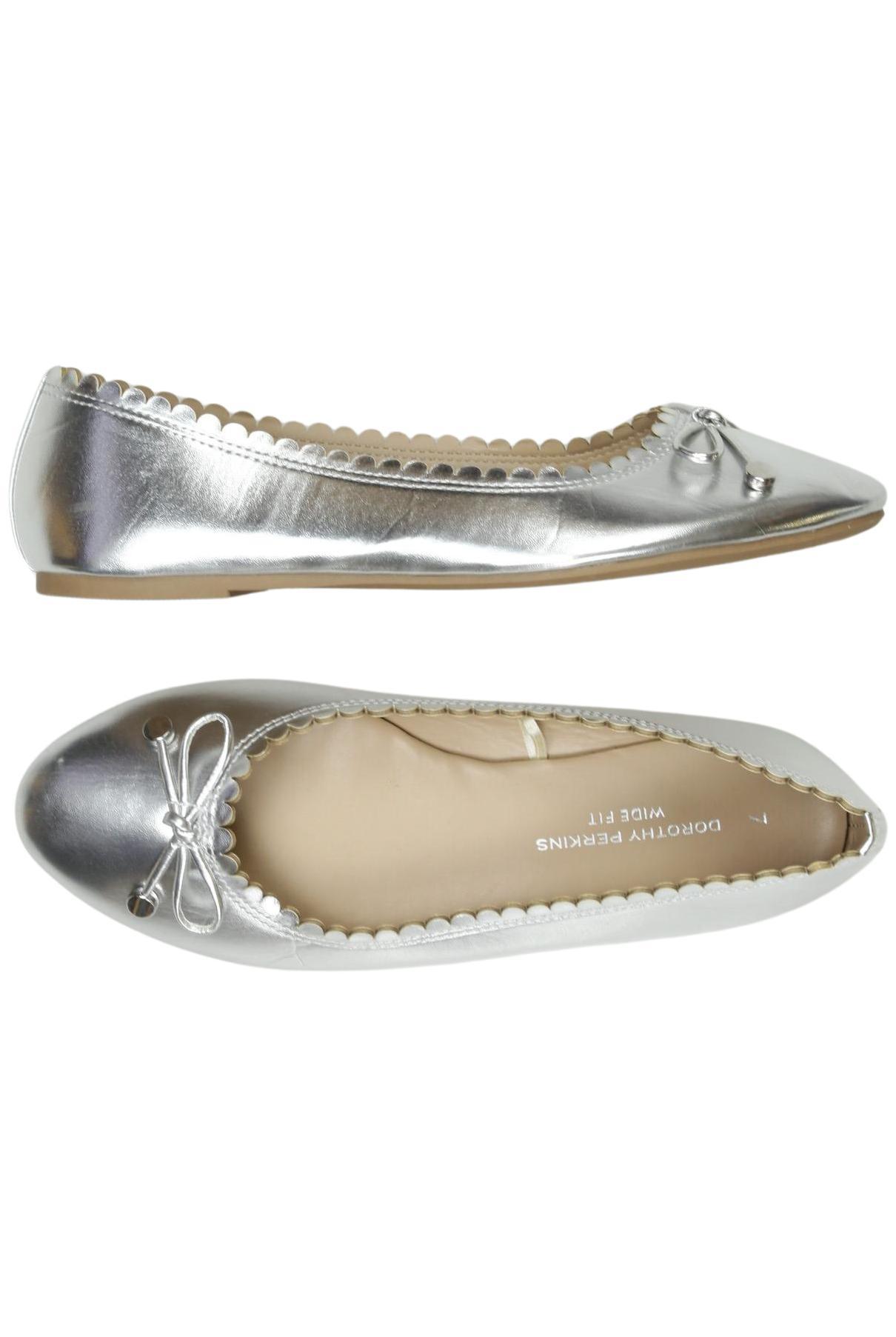 

Dorothy Perkins Damen Ballerinas, silber, Gr. 7