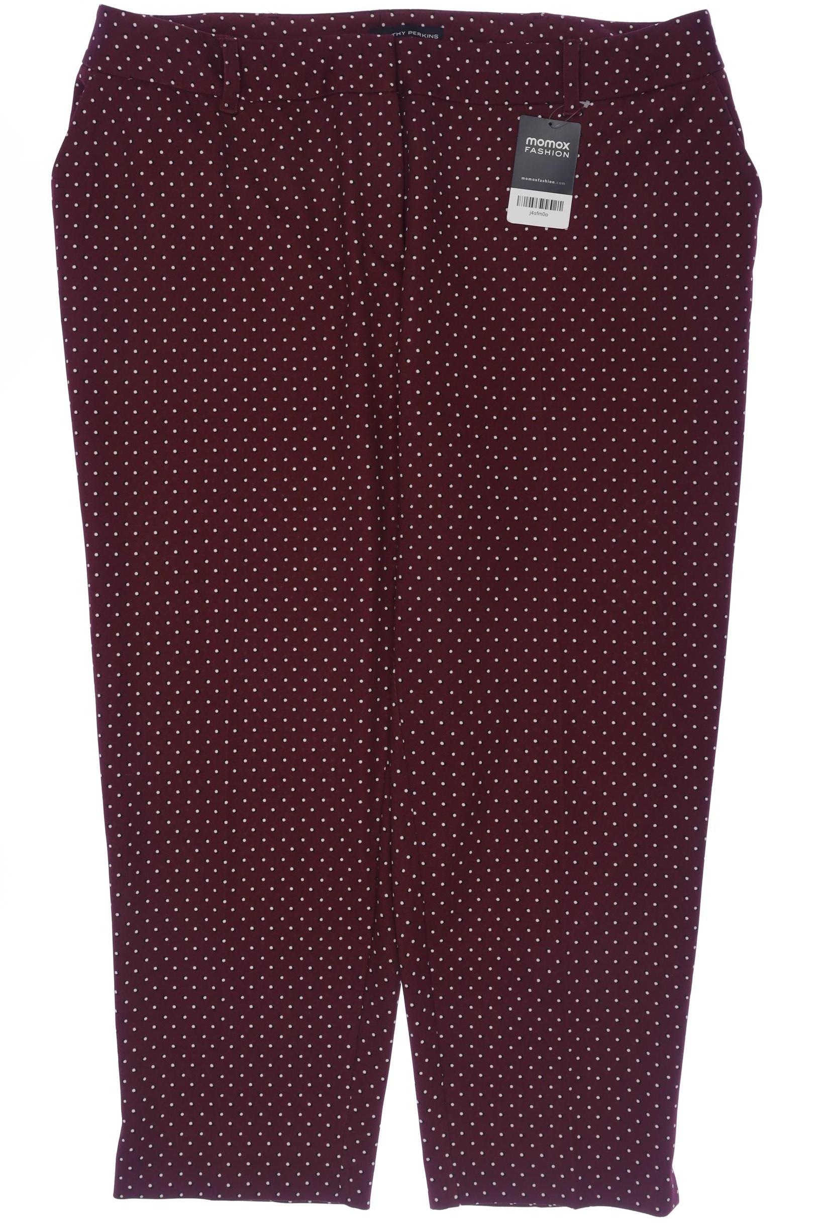 

Dorothy Perkins Damen Stoffhose, bordeaux, Gr. 48