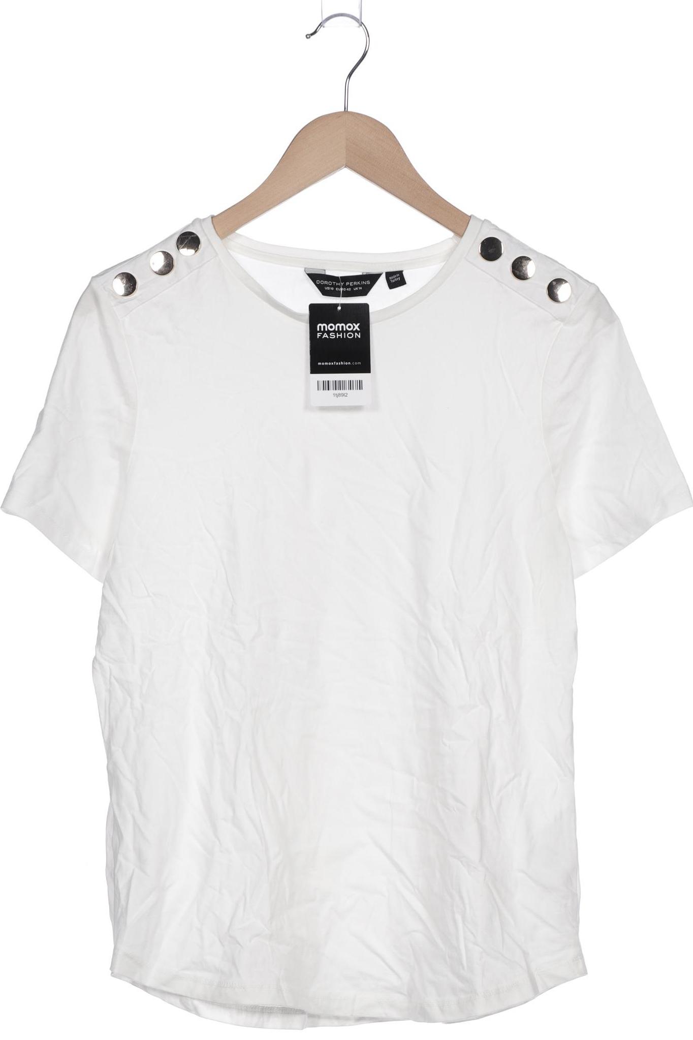 

Dorothy Perkins Damen T-Shirt, weiß, Gr. 42