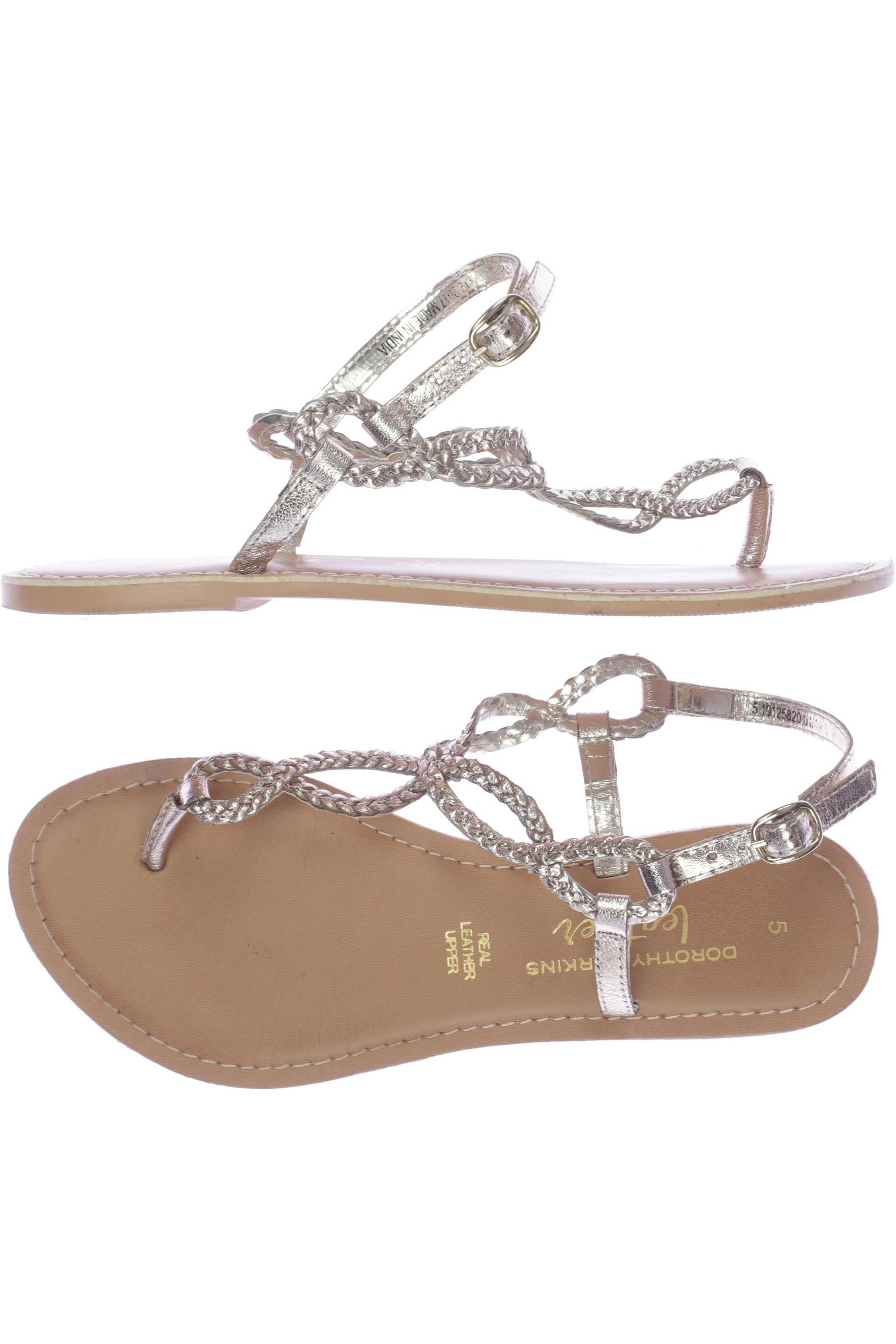 

Dorothy Perkins Damen Sandale, gold