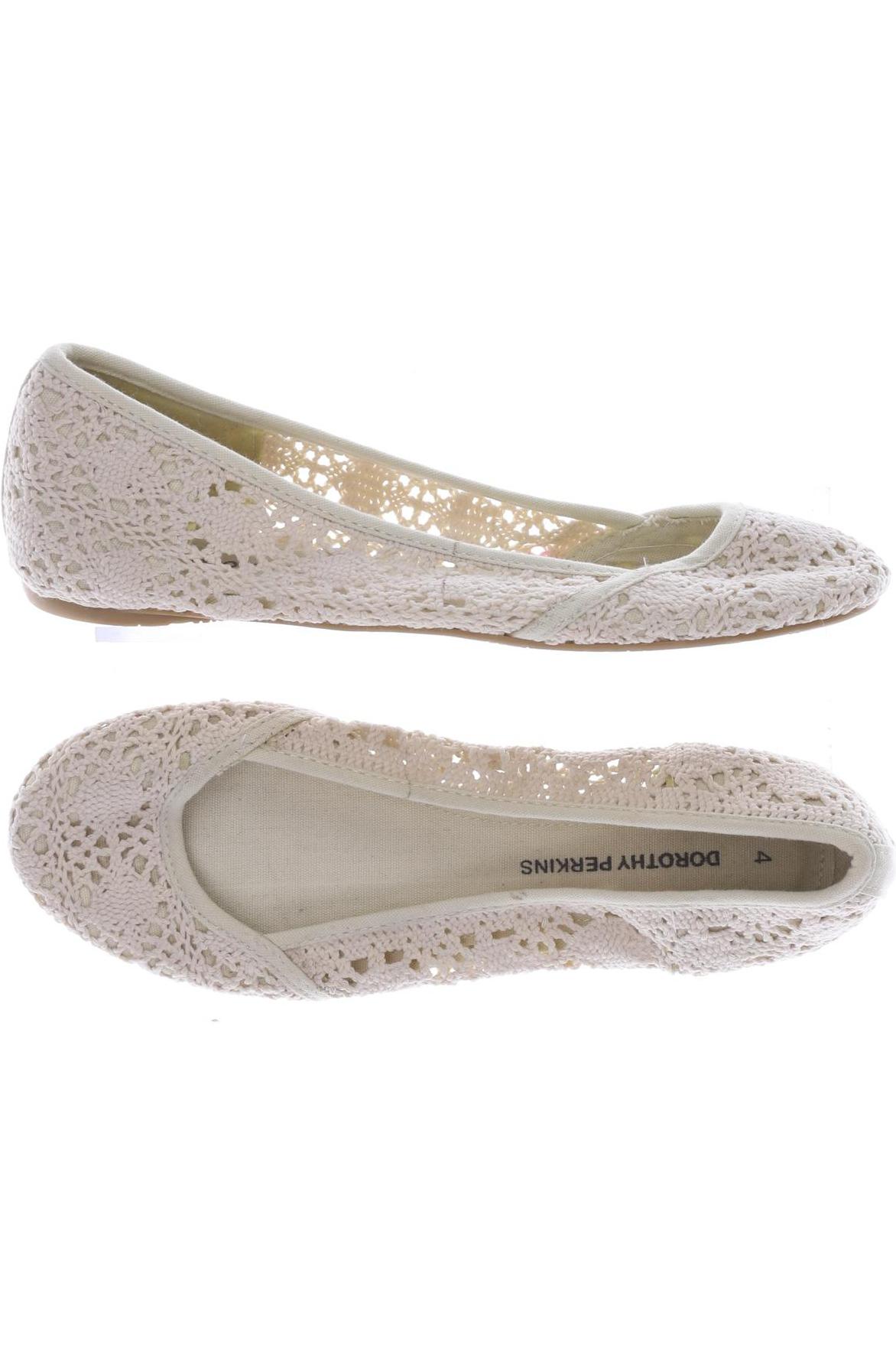 

Dorothy Perkins Damen Ballerinas, cremeweiß, Gr. 4