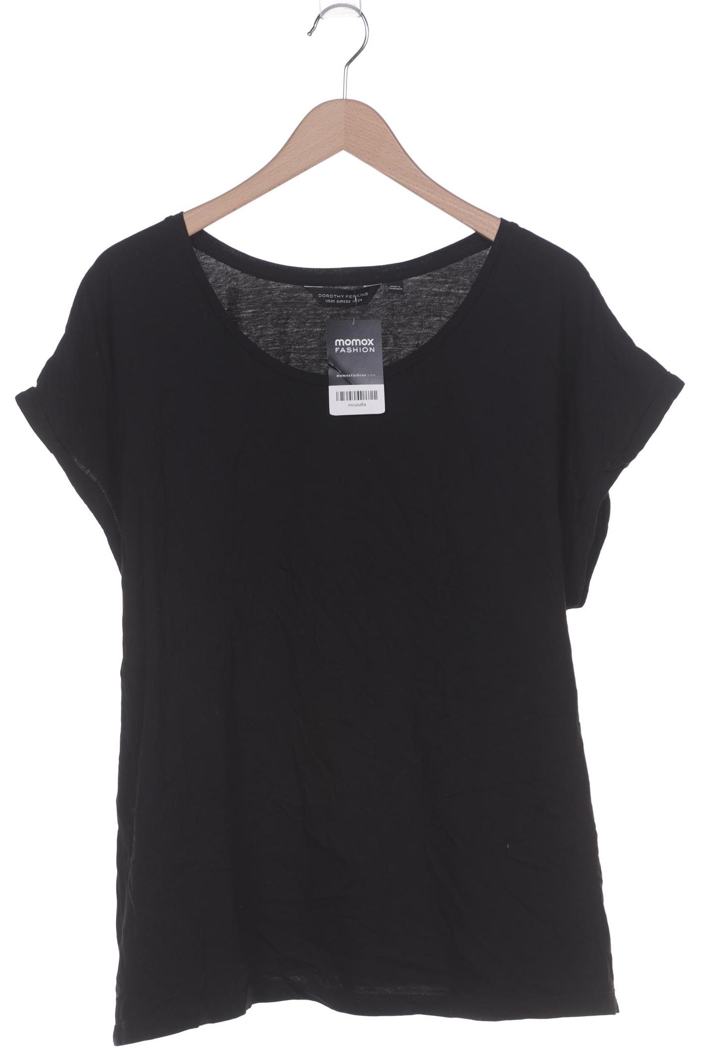 

Dorothy Perkins Damen T-Shirt, schwarz, Gr. 52