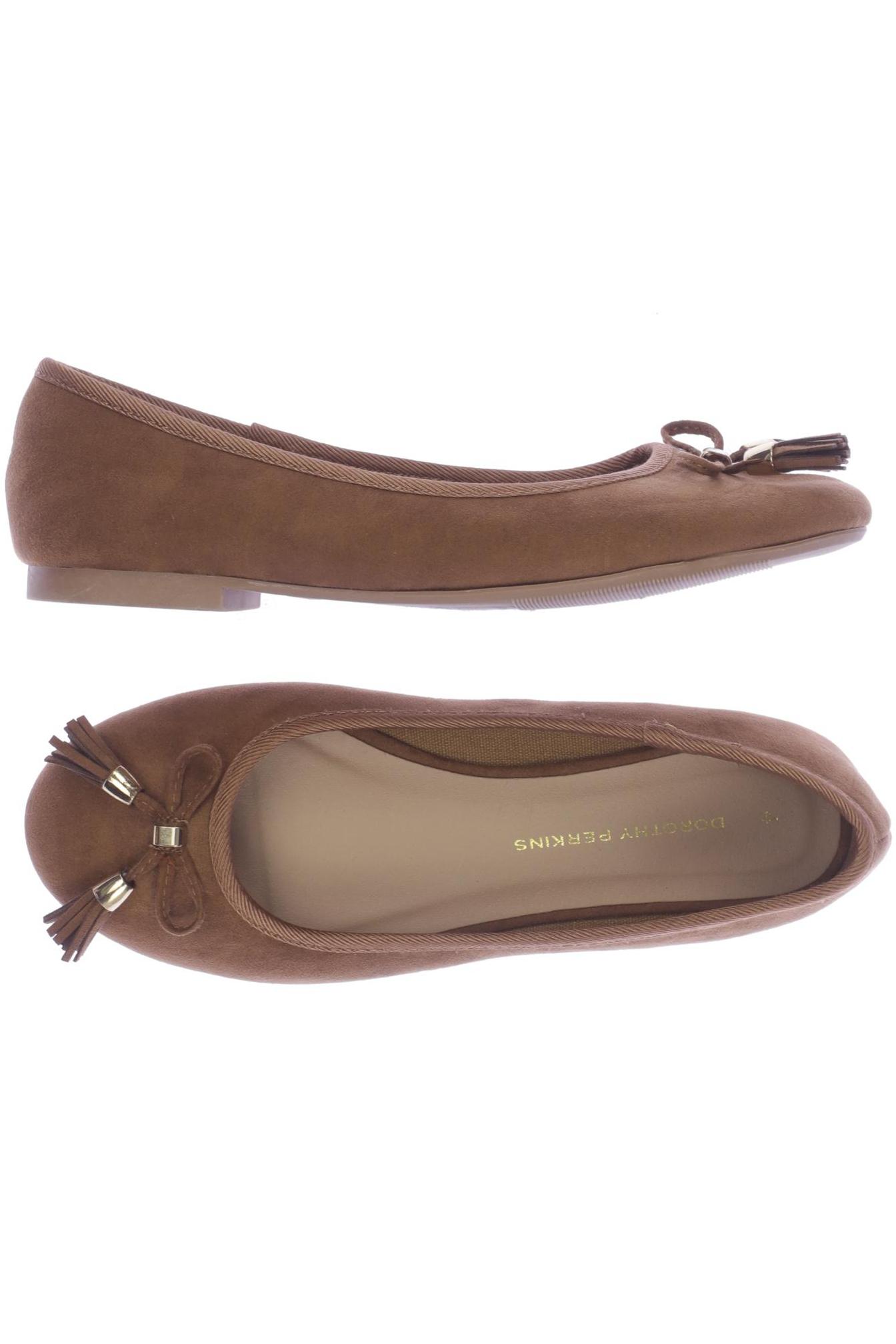 

Dorothy Perkins Damen Ballerinas, braun, Gr. 4