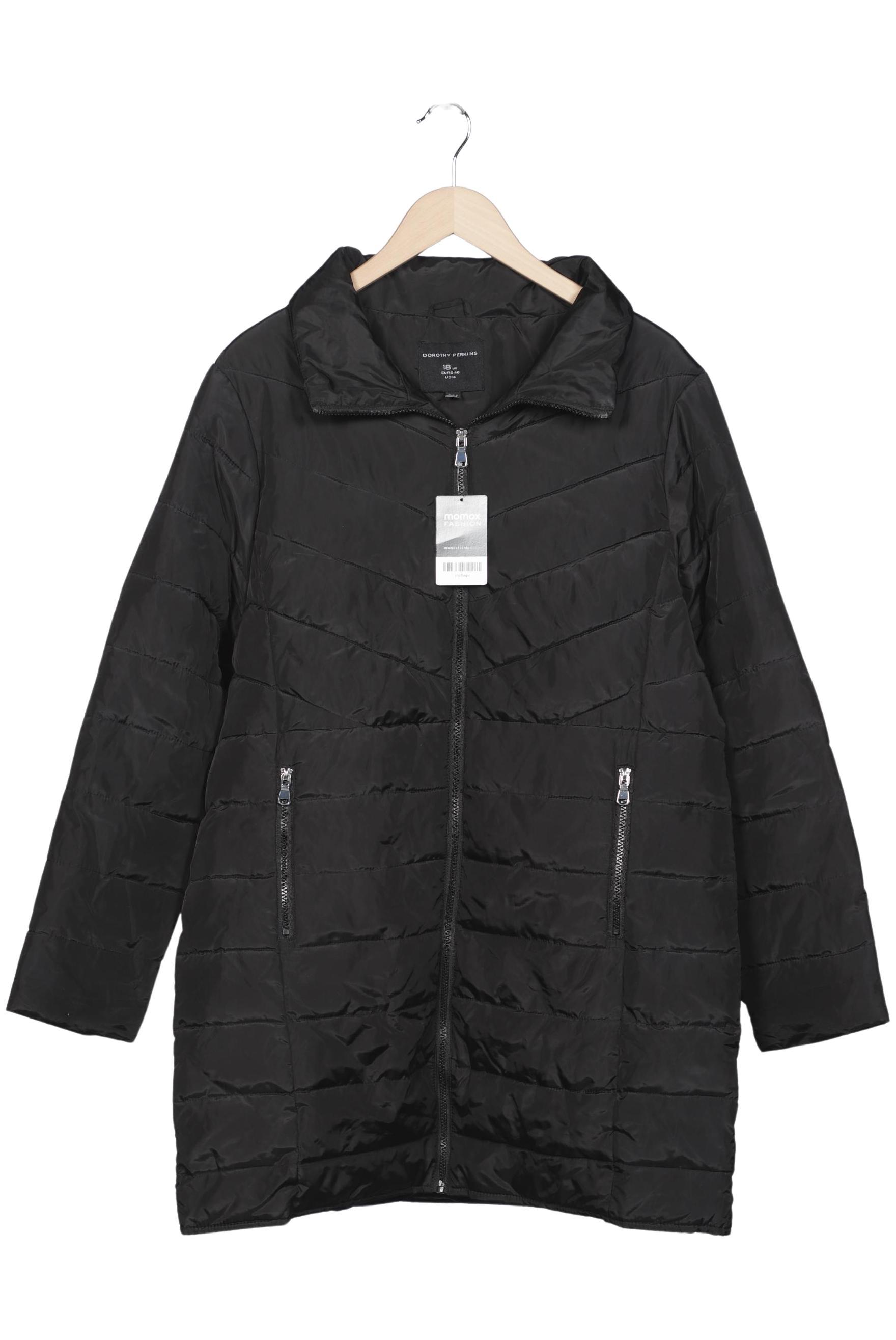 

Dorothy Perkins Damen Mantel, schwarz, Gr. 46