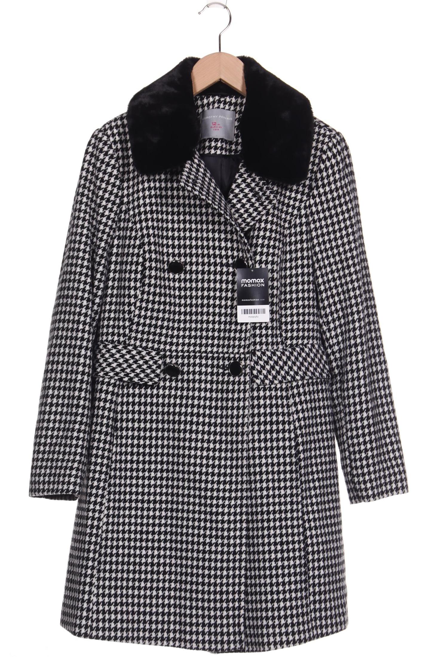 

Dorothy Perkins Damen Mantel, schwarz