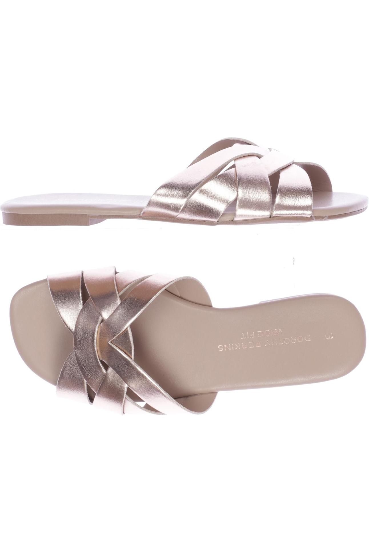

Dorothy Perkins Damen Sandale, gold, Gr. 3