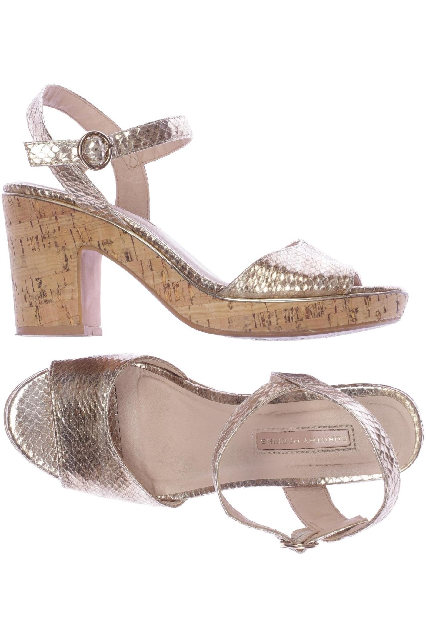 

Dorothy Perkins Damen Sandale, gold, Gr. 5