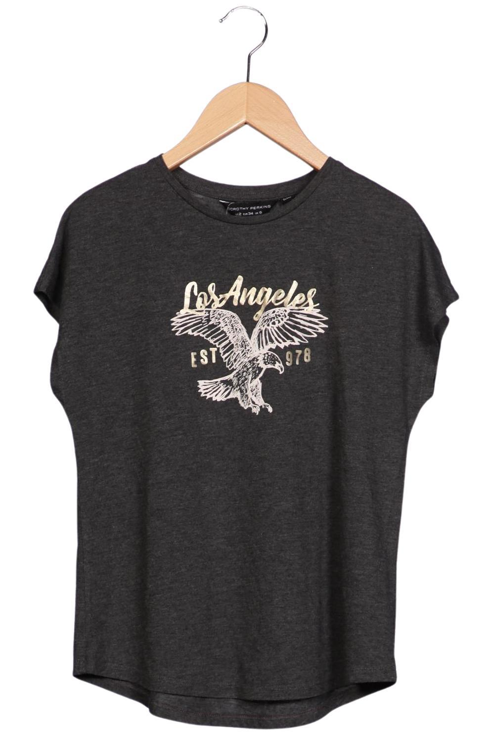 

Dorothy Perkins Petite Damen T-Shirt, grau, Gr. 34