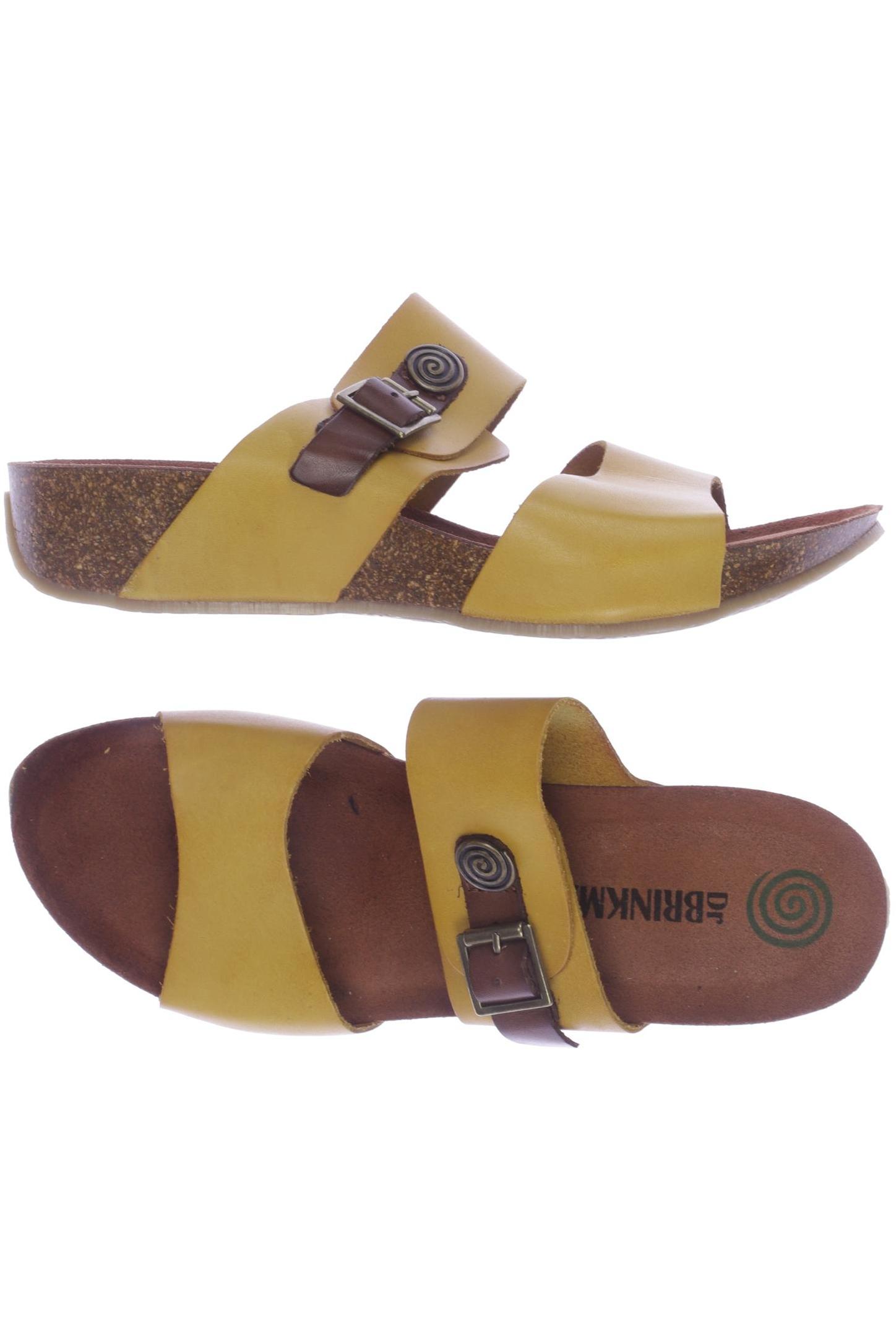 

Dr. Brinkmann Damen Sandale, gelb, Gr. 42