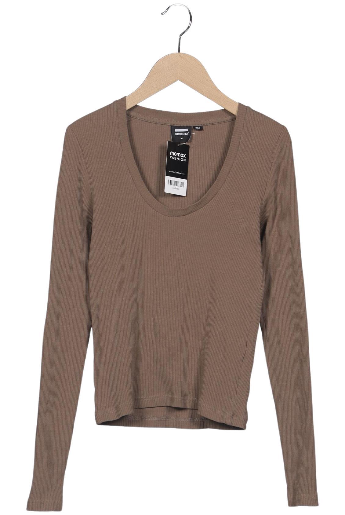 

DR. Denim Damen Langarmshirt, braun, Gr. 38