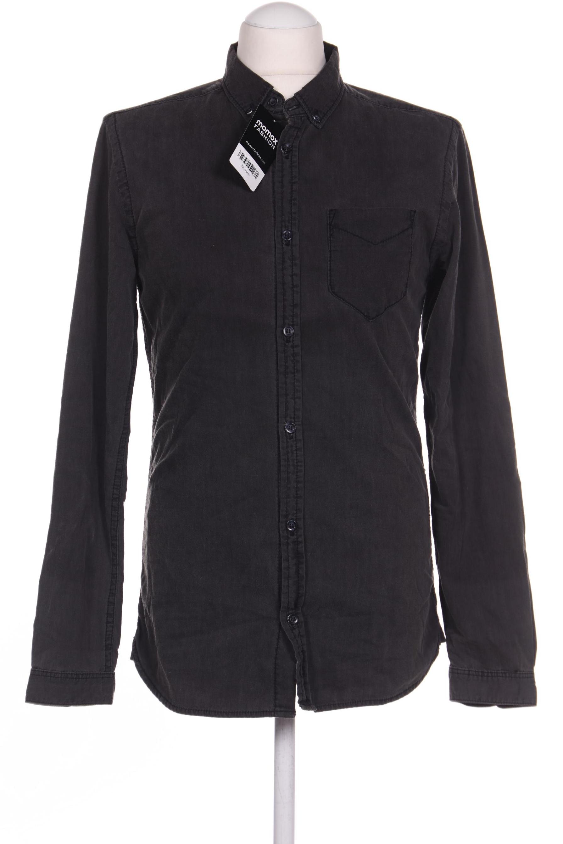 

DR. Denim Herren Hemd, grau, Gr. 48