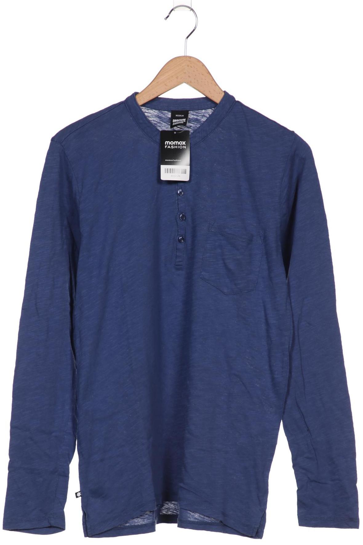 

DR. DENIM Herren Langarmshirt, marineblau