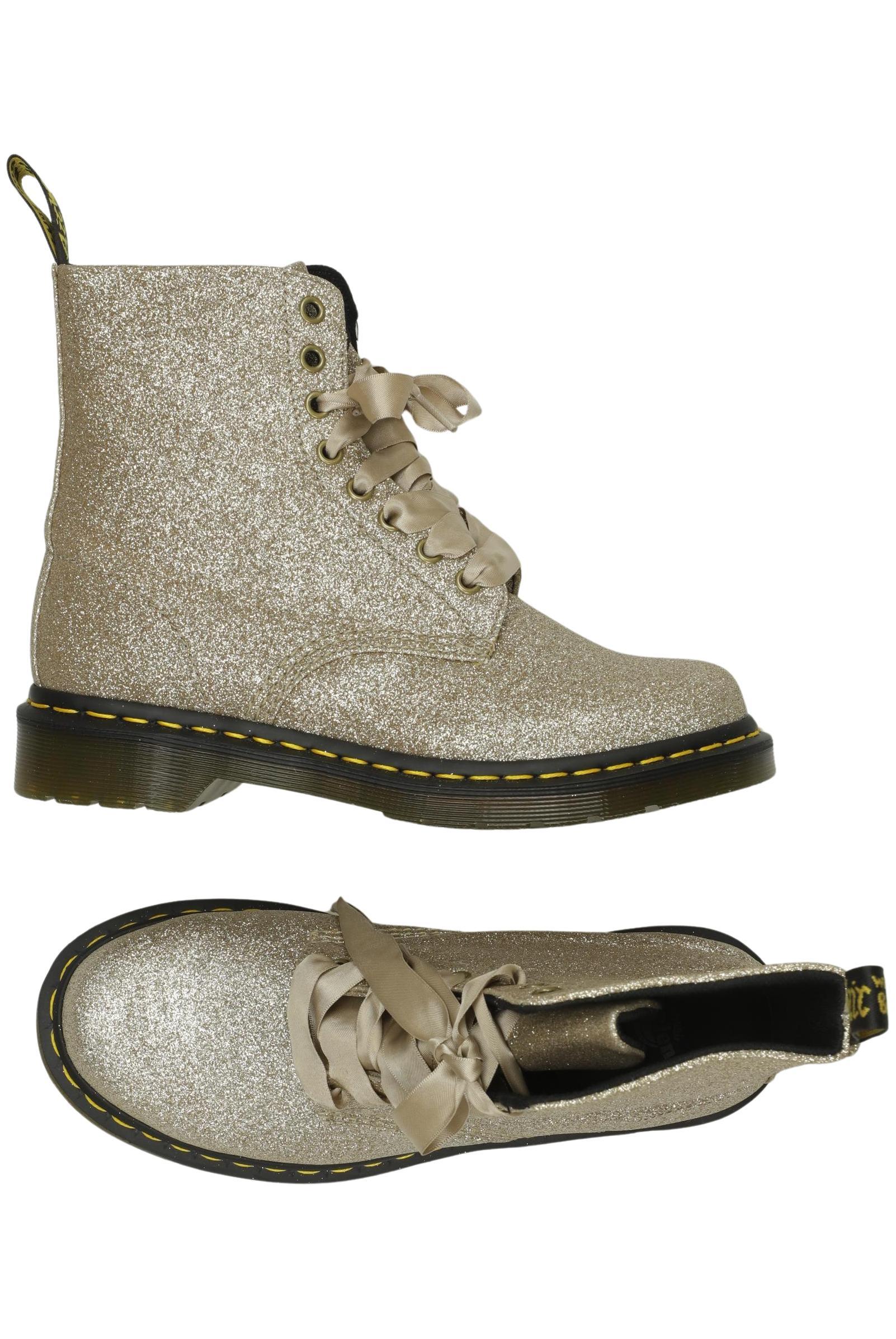 

Dr. Martens Damen Stiefelette, gold, Gr. 40