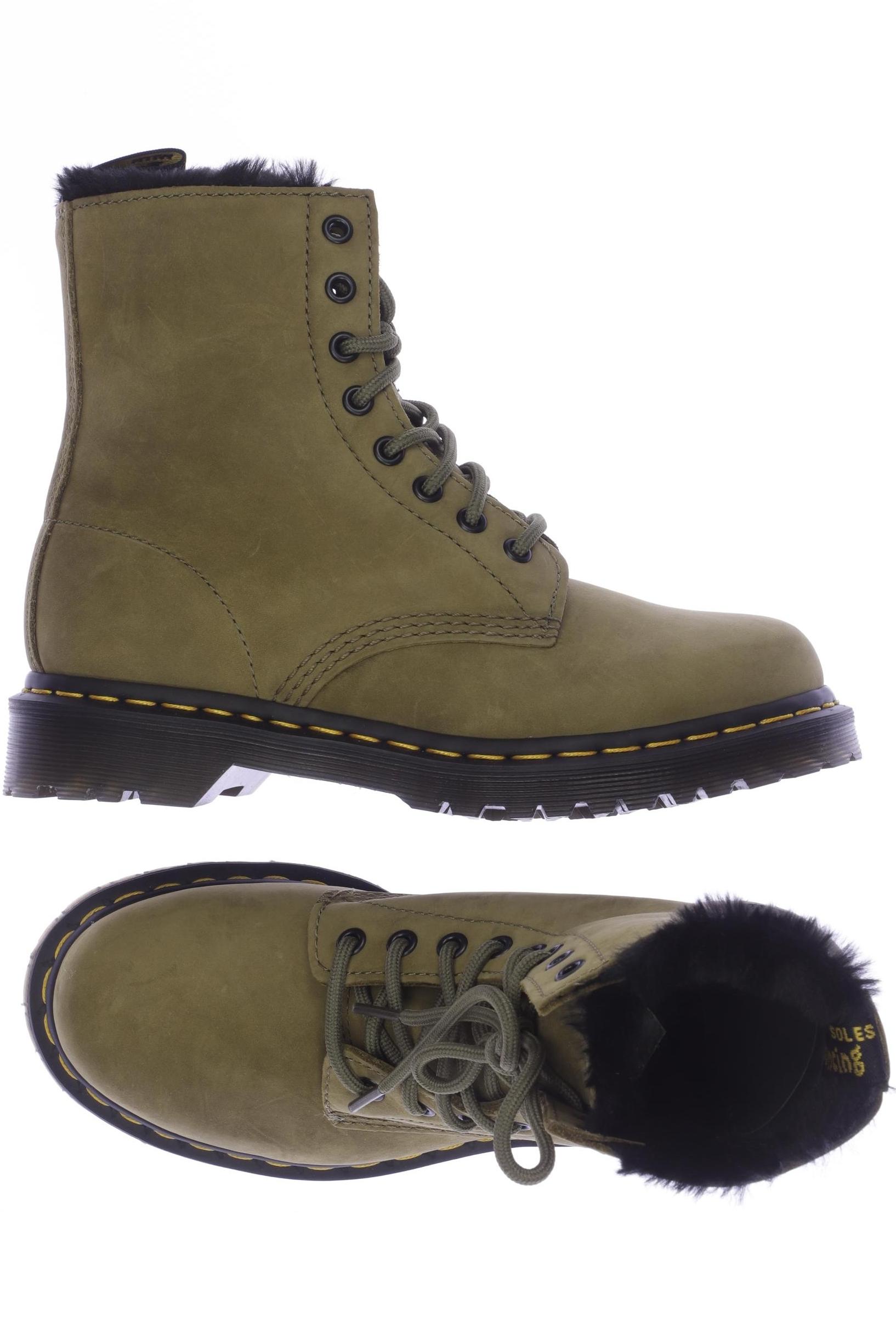 

Dr. Martens Damen Stiefelette, grün, Gr. 38
