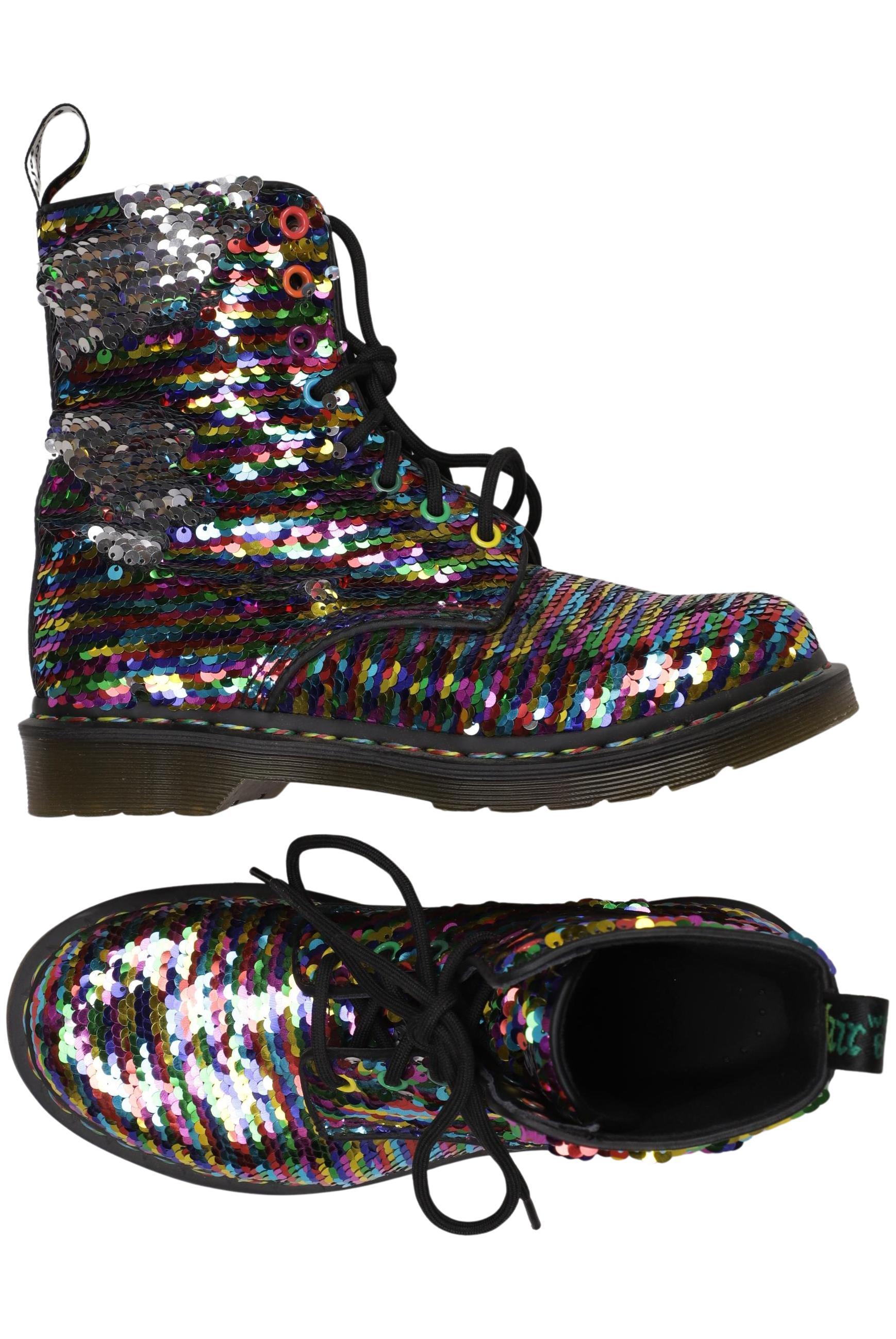 

Dr. Martens Damen Stiefelette, silber, Gr. 38