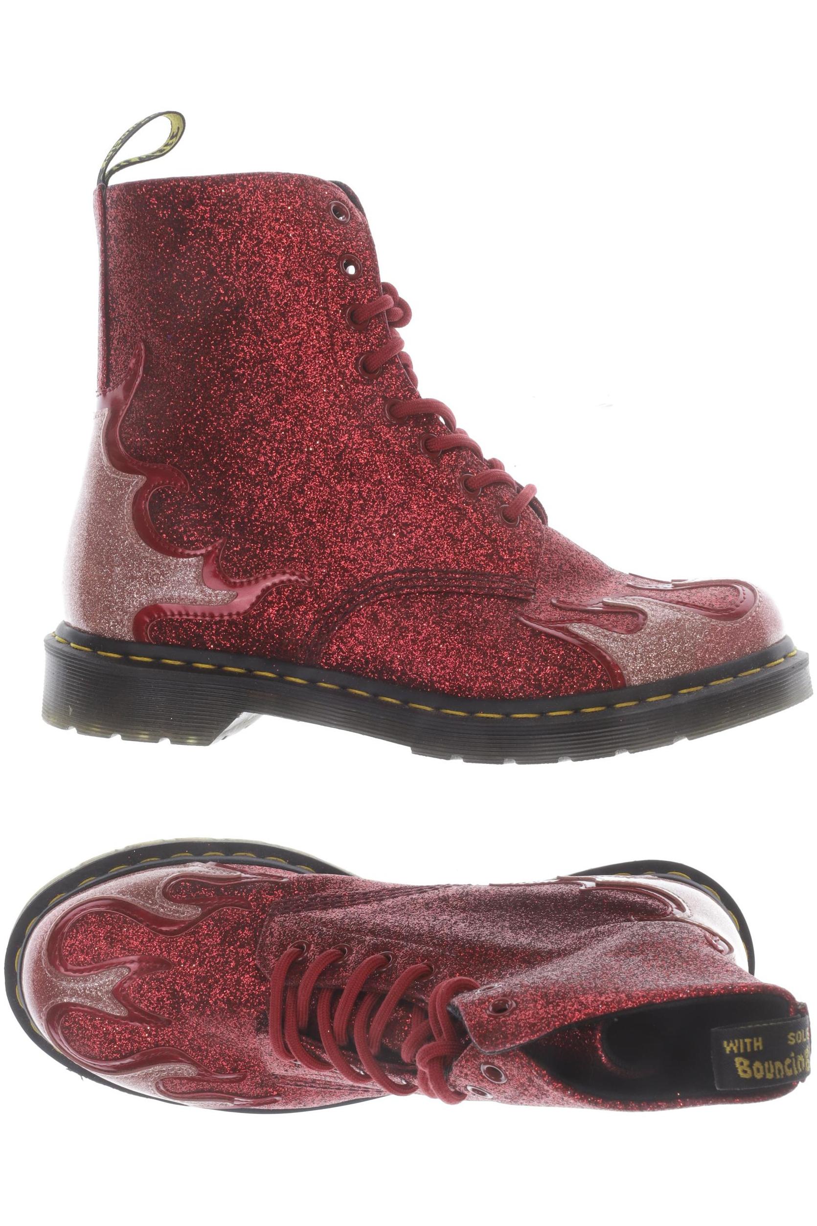 

Dr. Martens Damen Stiefelette, rot, Gr. 42