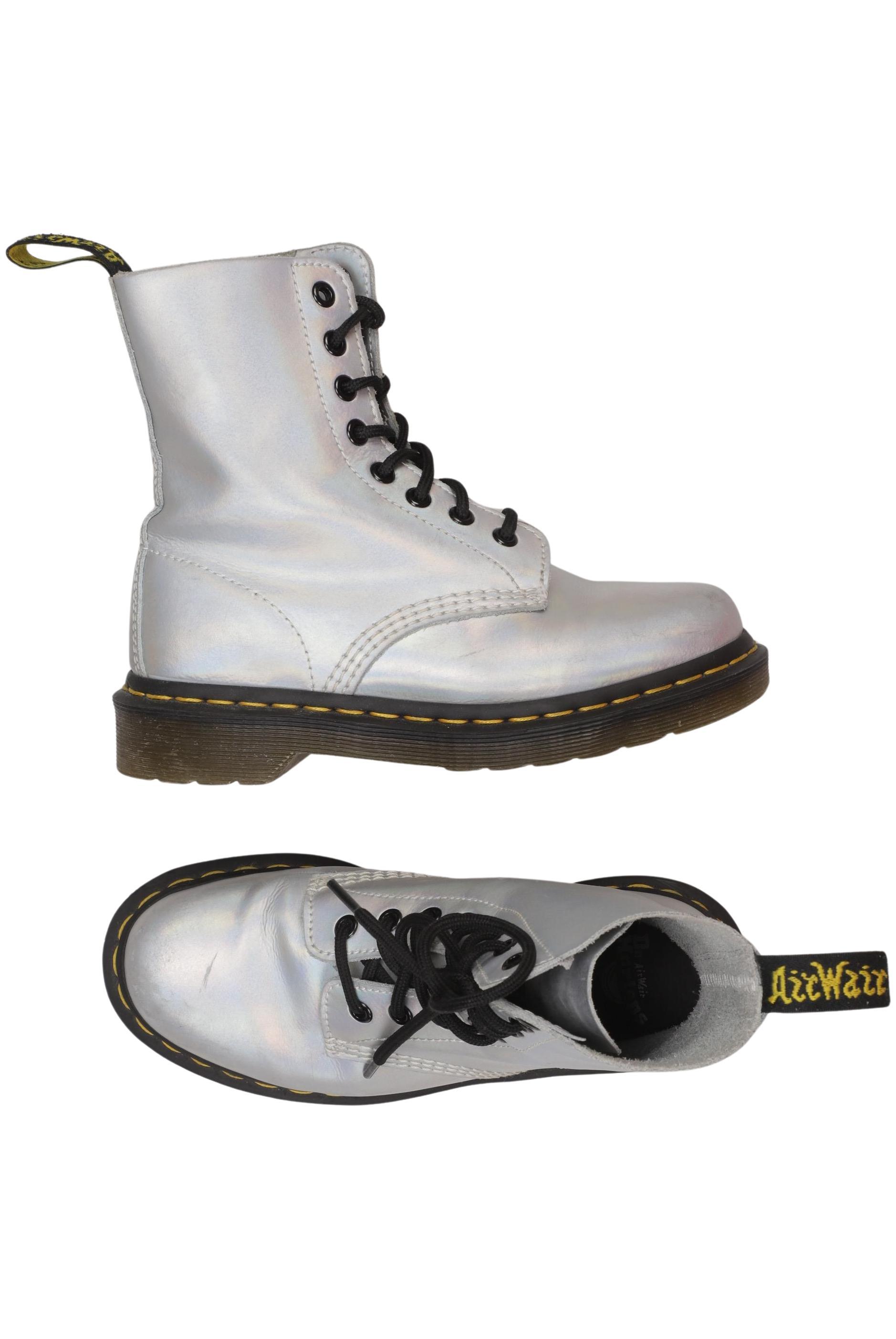 

Dr. Martens Damen Stiefelette, silber, Gr. 36